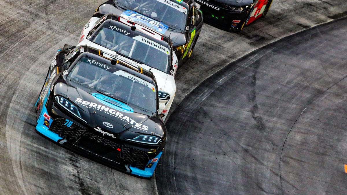 Springrates Sponsors Stefan Parsons for Multiple NASCAR XFinity Races in 2021