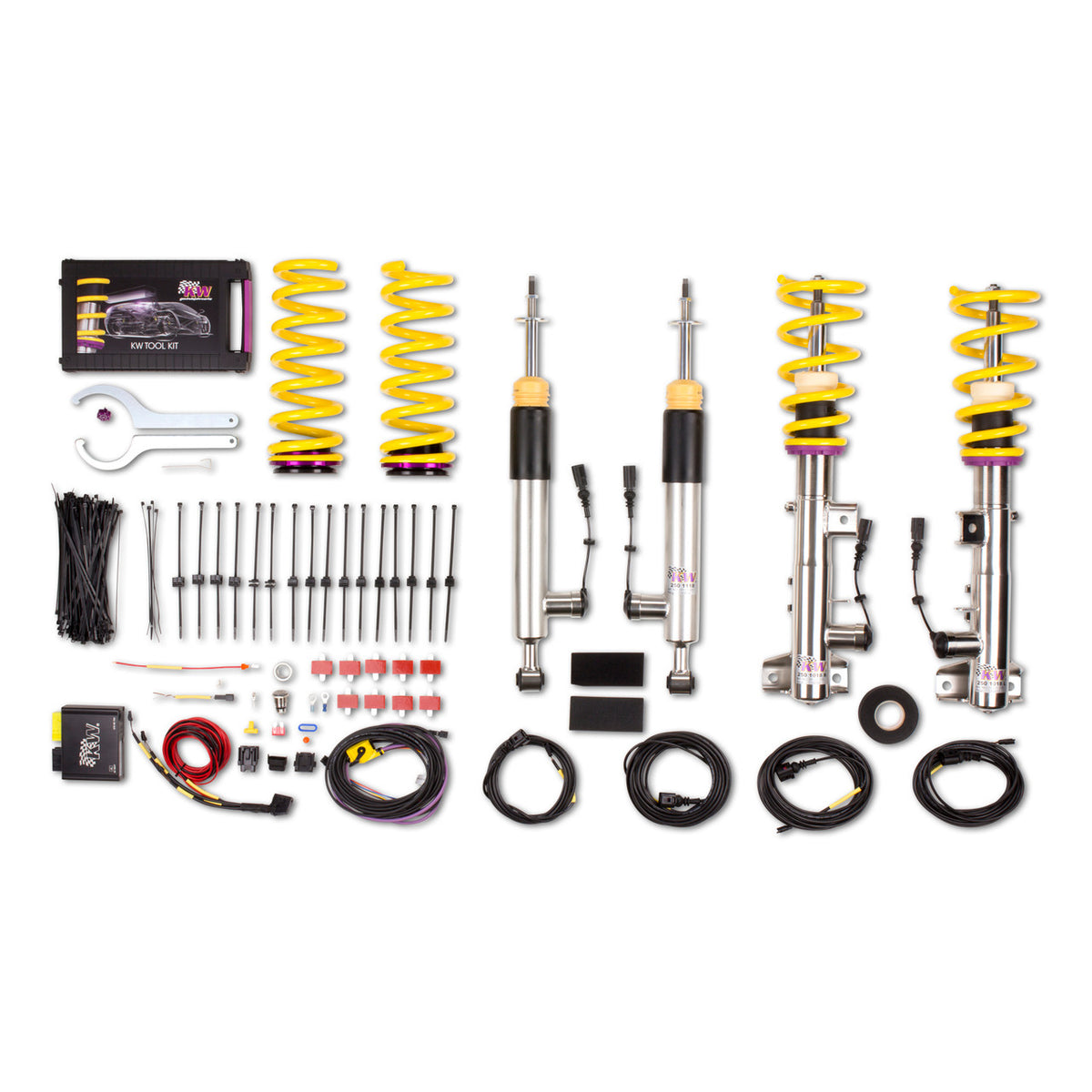 KW Suspension DDC ECU Coilover Kit for 2012-2016 Mercedes-Benz SLK55 AMG 39025008