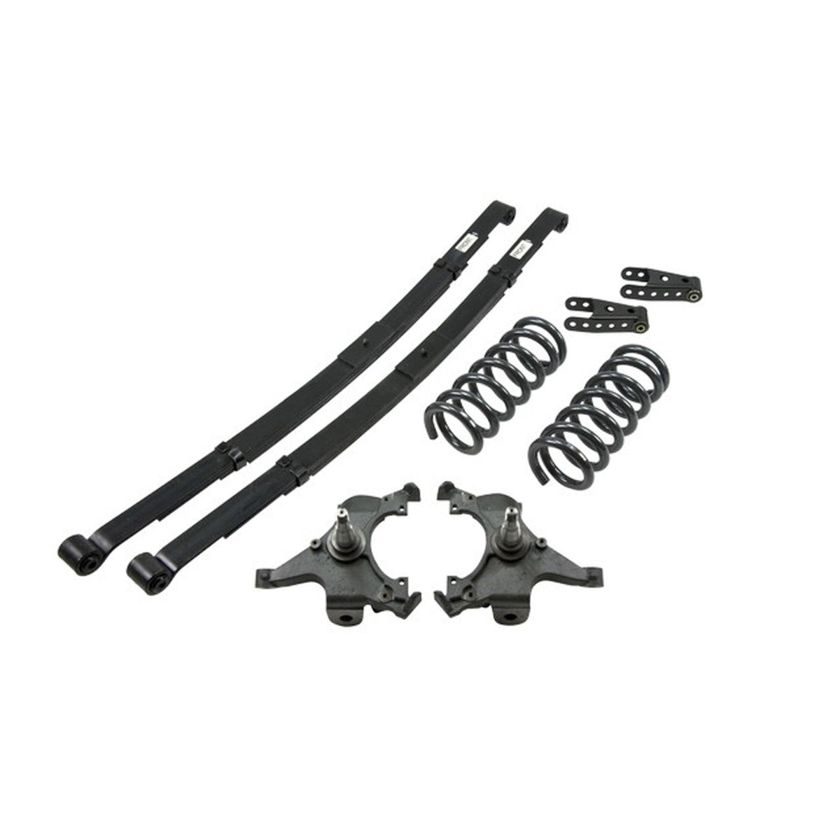 Belltech Lowering Kit w/o Shocks (3" Front / 4" Rear Drop) for 1992-1998 Chevrolet C2500 Suburban RWD 6-Lug