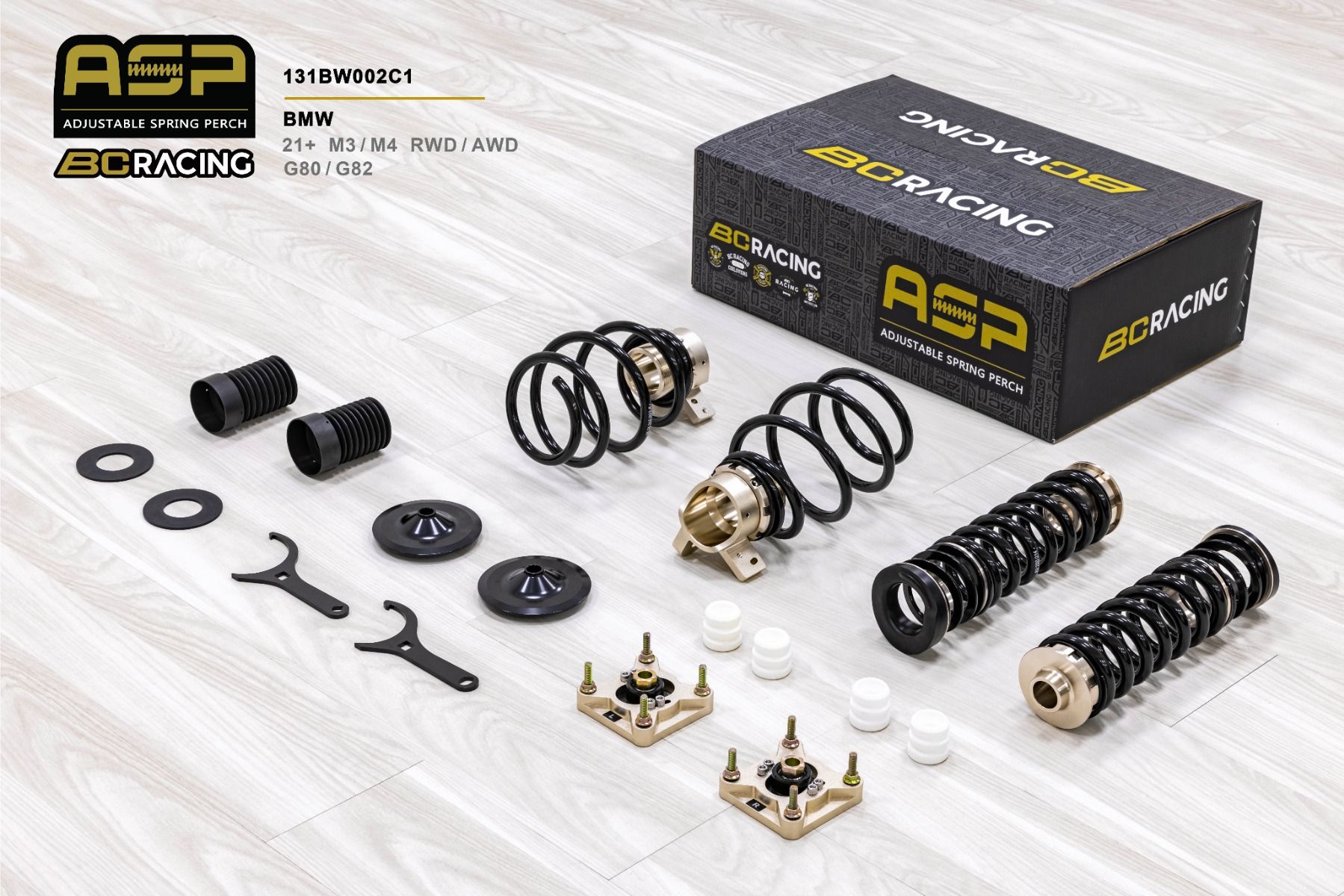 BC Racing ASP Series Springs for 2021+ BMW M3 AWD/RWD (G80)