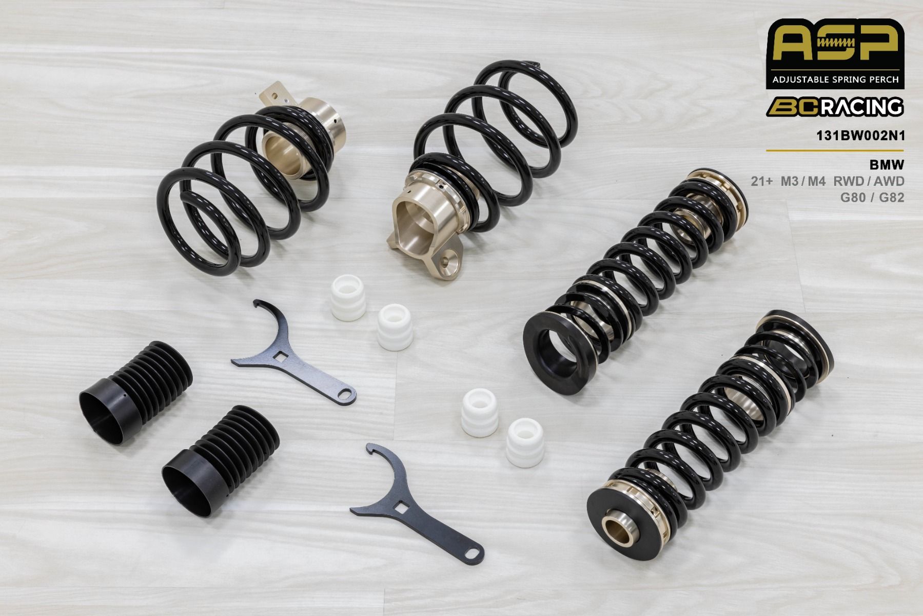 BC Racing ASP Series Springs for 2021+ BMW M3 AWD/RWD (G80)