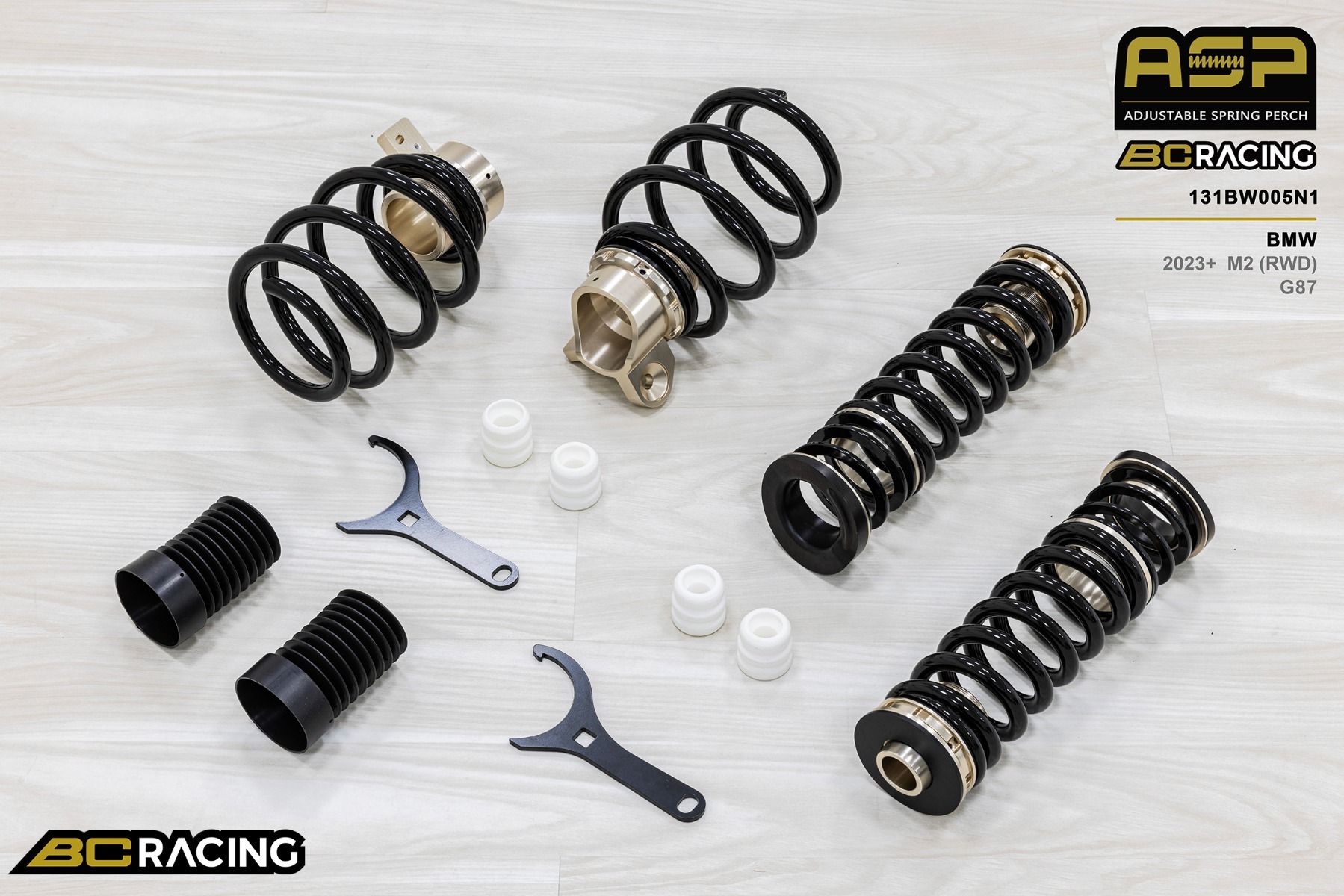 BC Racing ASP Series Springs for 2023+ BMW M2 RWD (G87)