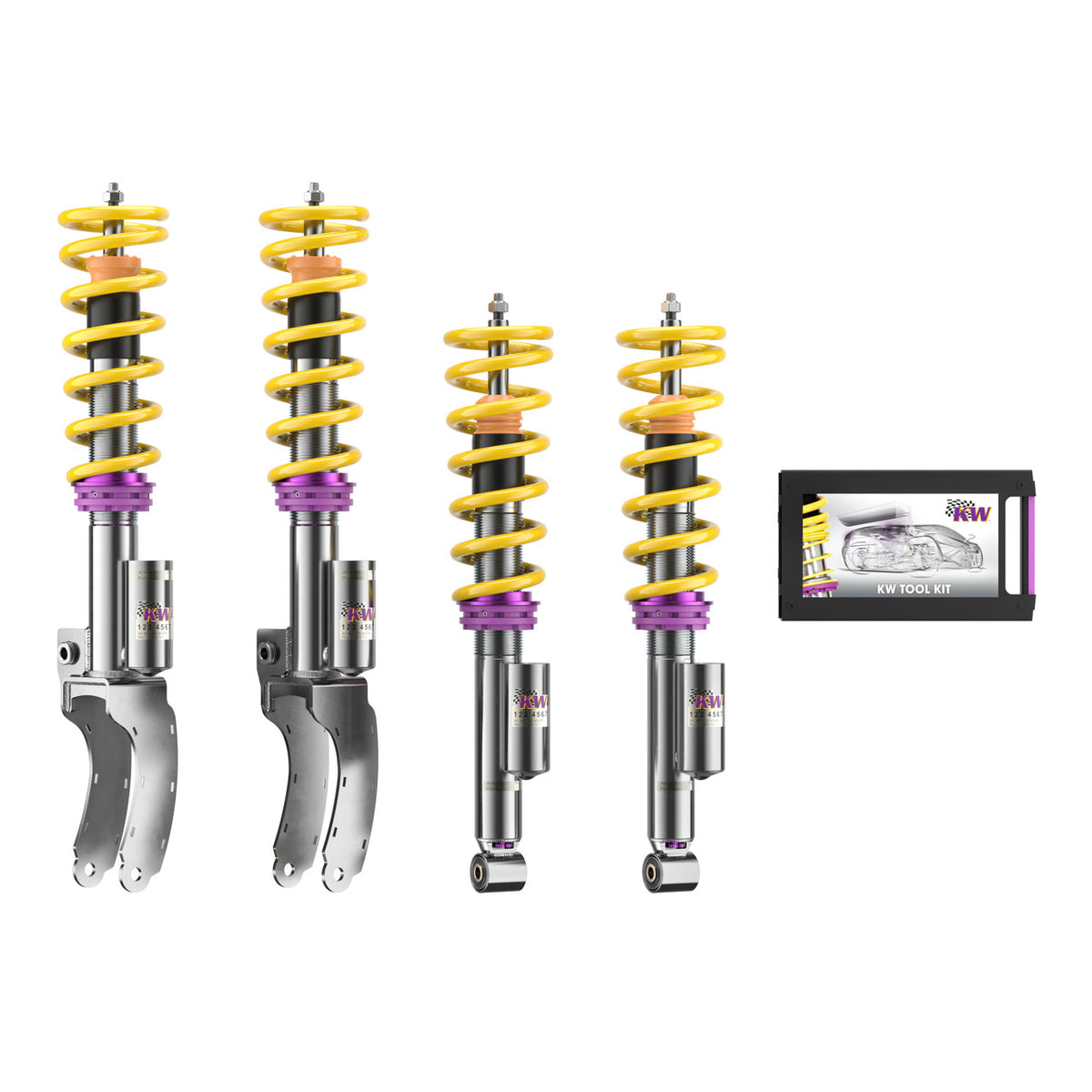 KW Suspension Variant 3 Adjustable Leveling Coilover Kit for 2011-2018 Porsche Cayenne (w/o PASM) 35271092