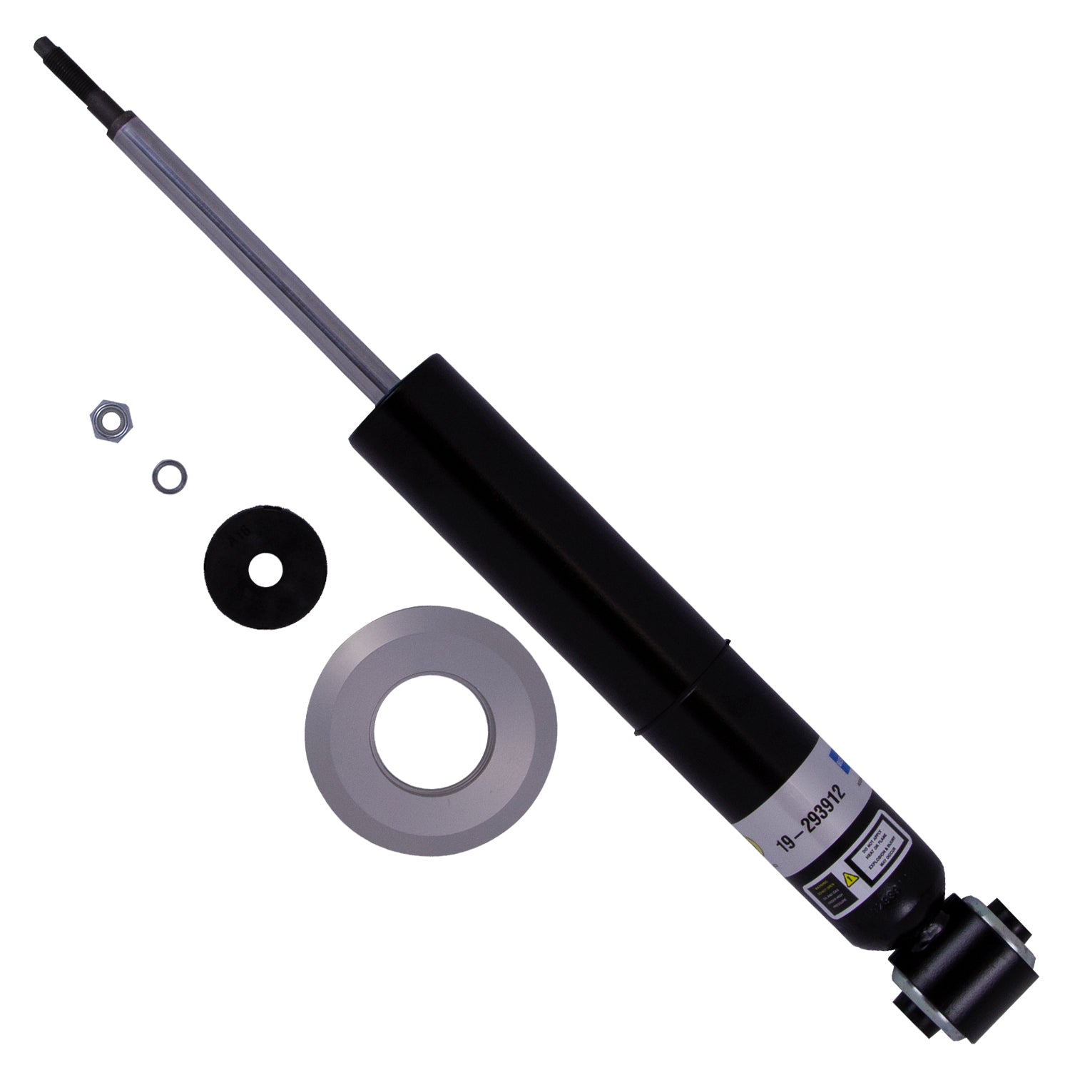 Bilstein B4 OE Replacement Twintube Suspension Rear Shock Absorber - 12.95 in. Collapsed, 18.68 in. Extended 19-293912