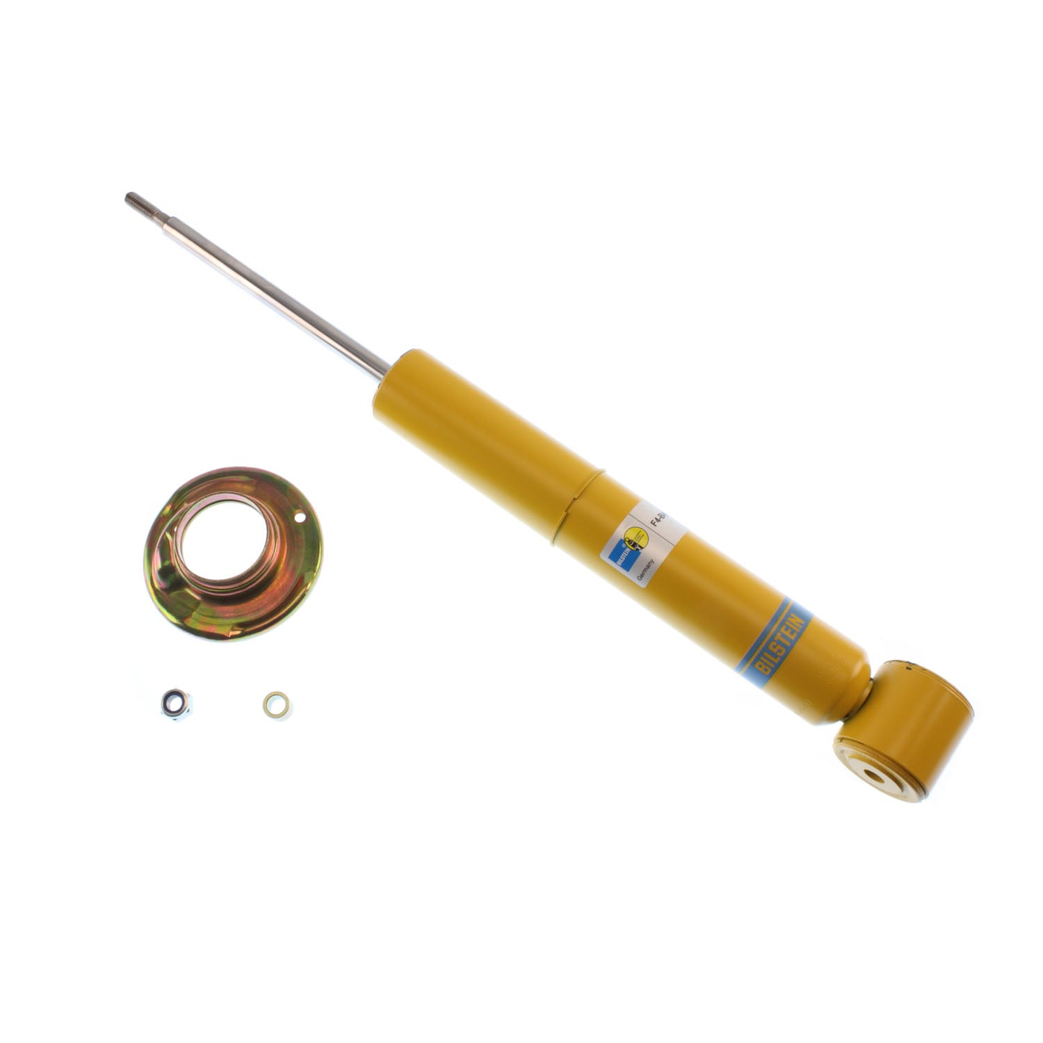 Bilstein B6 Performance 46mm Monotube Suspension Rear Shock Absorber - 14 in. Collapsed, 20.85 in. Extended 24-015769