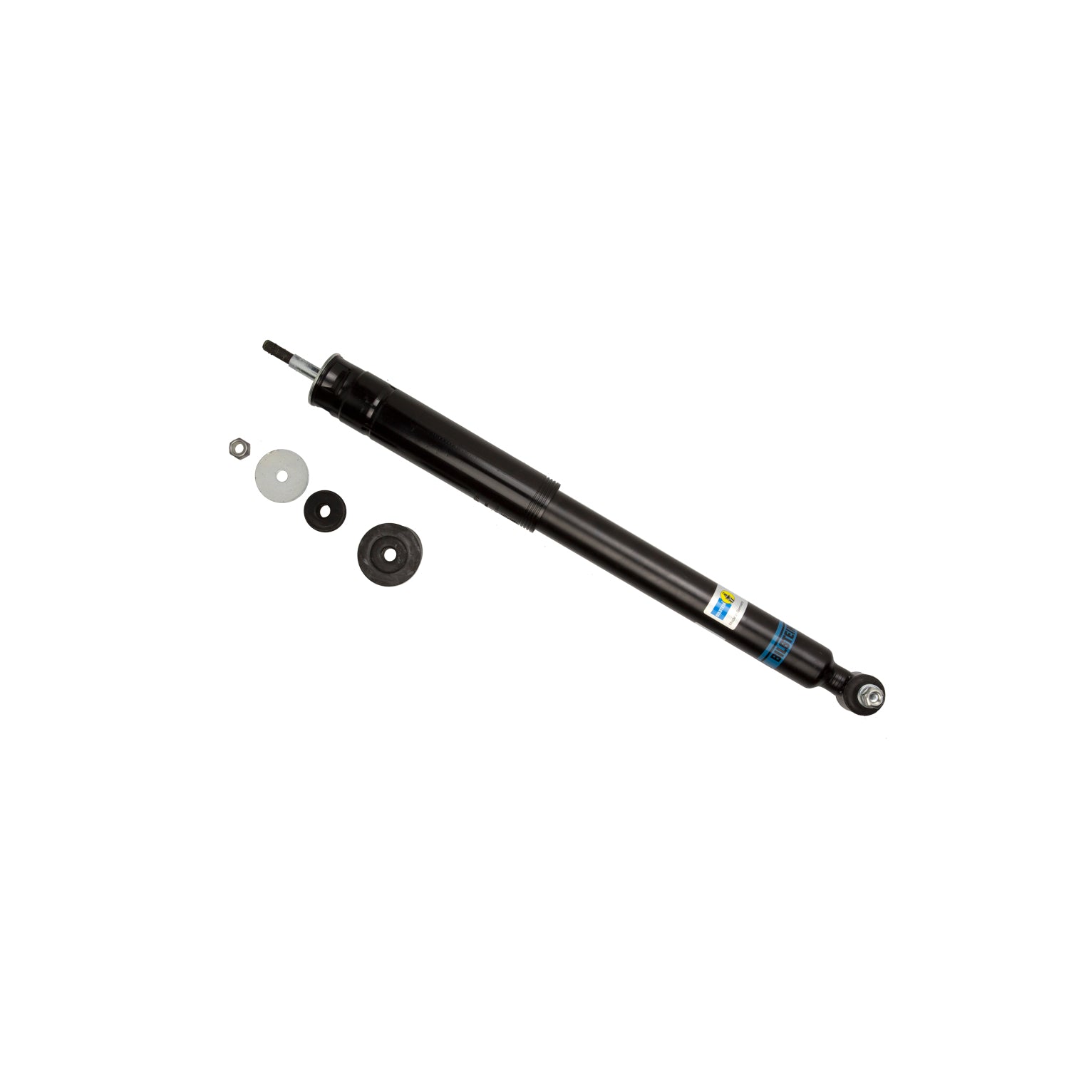 Bilstein B4 OE Replacement 36mm Monotube Suspension Rear Shock Absorber (18.7 in. Collapsed, Sport Suspension) for 2004-2005 Mercedes-Benz E320 (W211) 24-263221