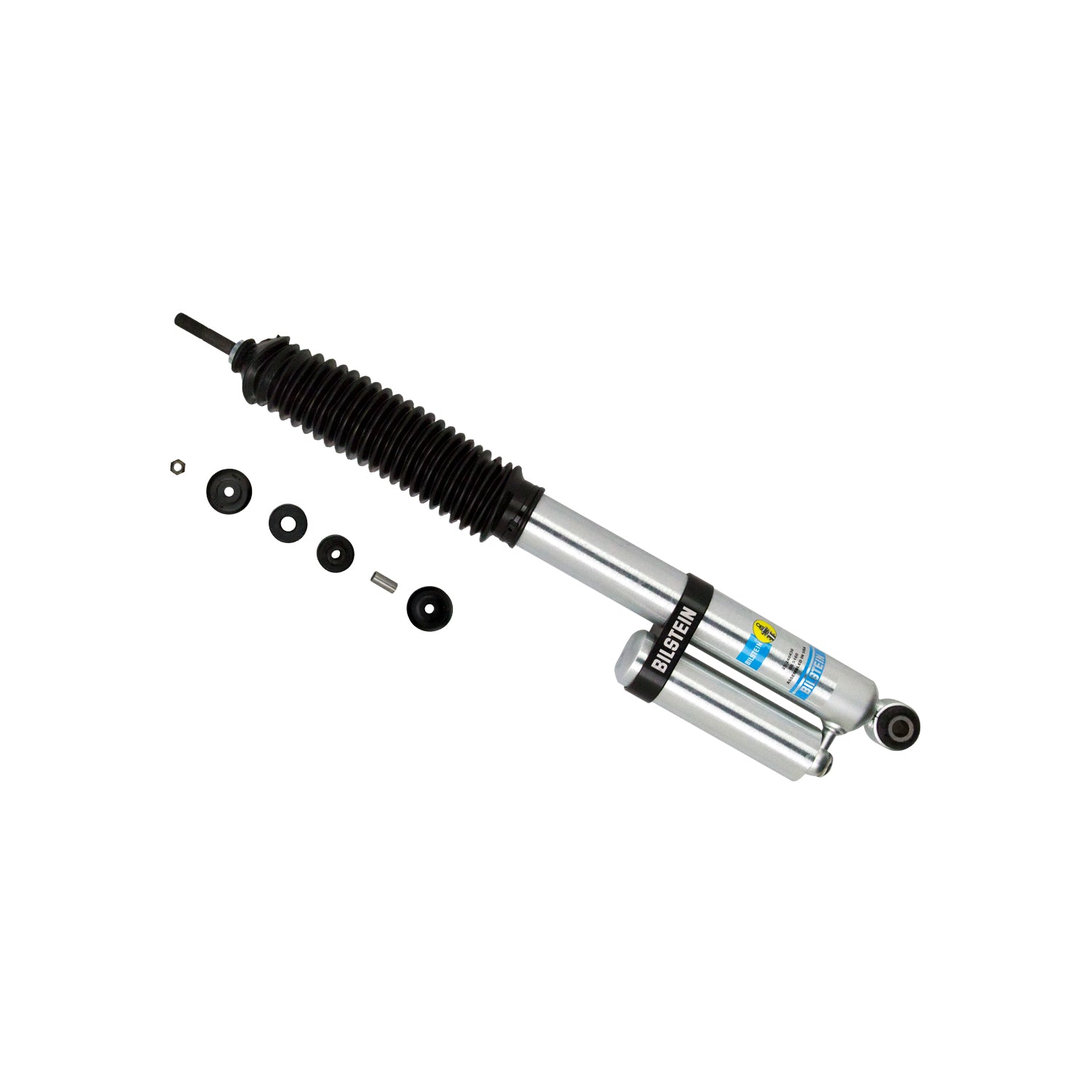 Bilstein B8 5160 46mm Monotube Suspension Rear Shock Absorber - 16.75 in. Collapsed, 24.96 in. Extended 25-240436