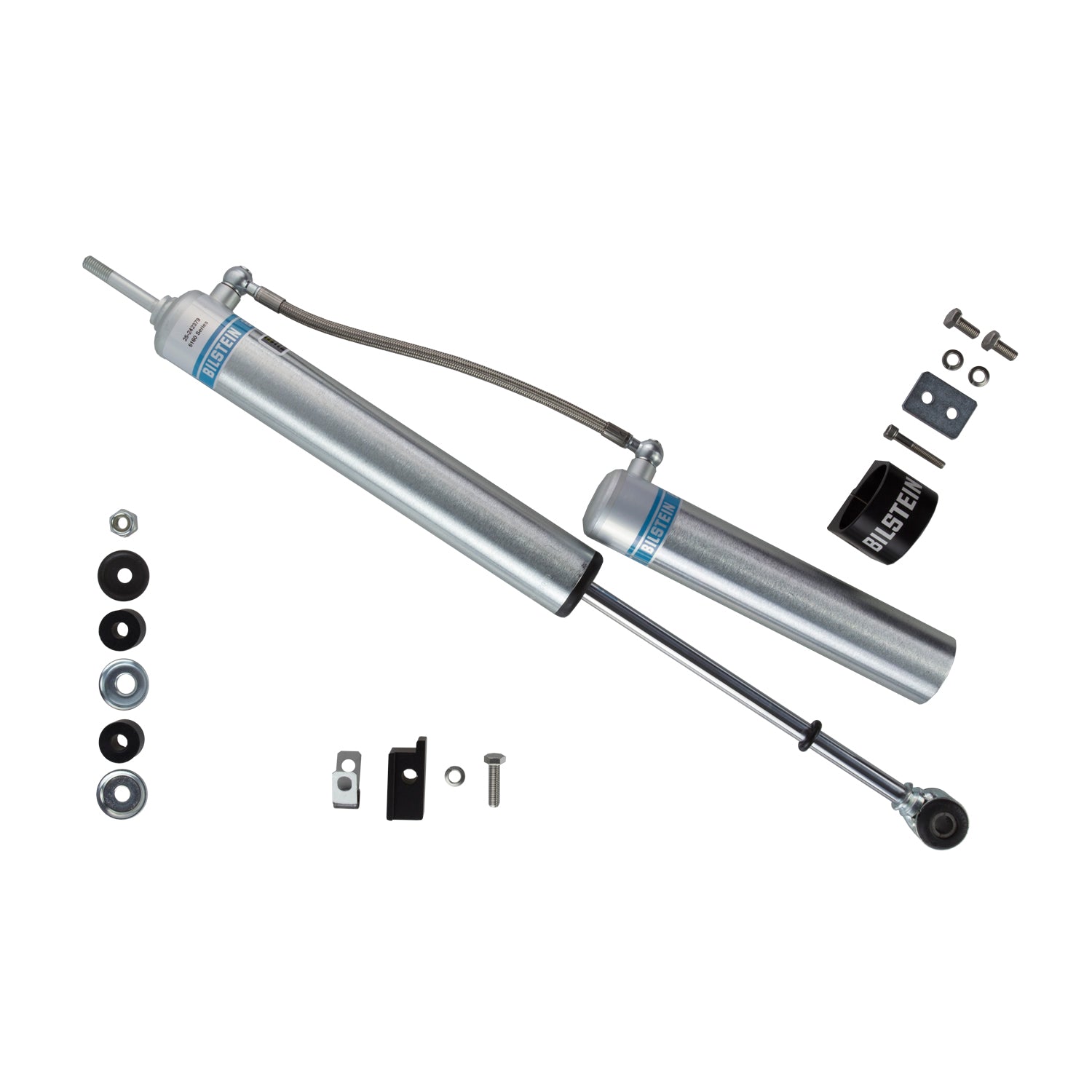 Bilstein B8 5160 46mm Monotube Suspension Rear Left Shock Absorber - 14.22 in. Collapsed 25-242379