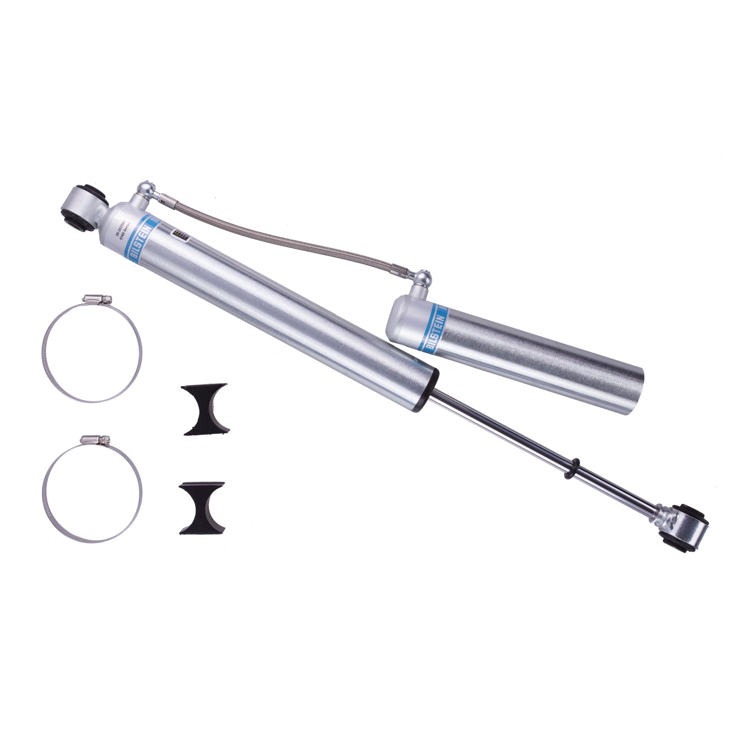 Bilstein B8 5160 46mm Monotube Suspension Rear Shock Absorber - 16.75 in. Collapsed, 26.73 in. Extended 25-242393
