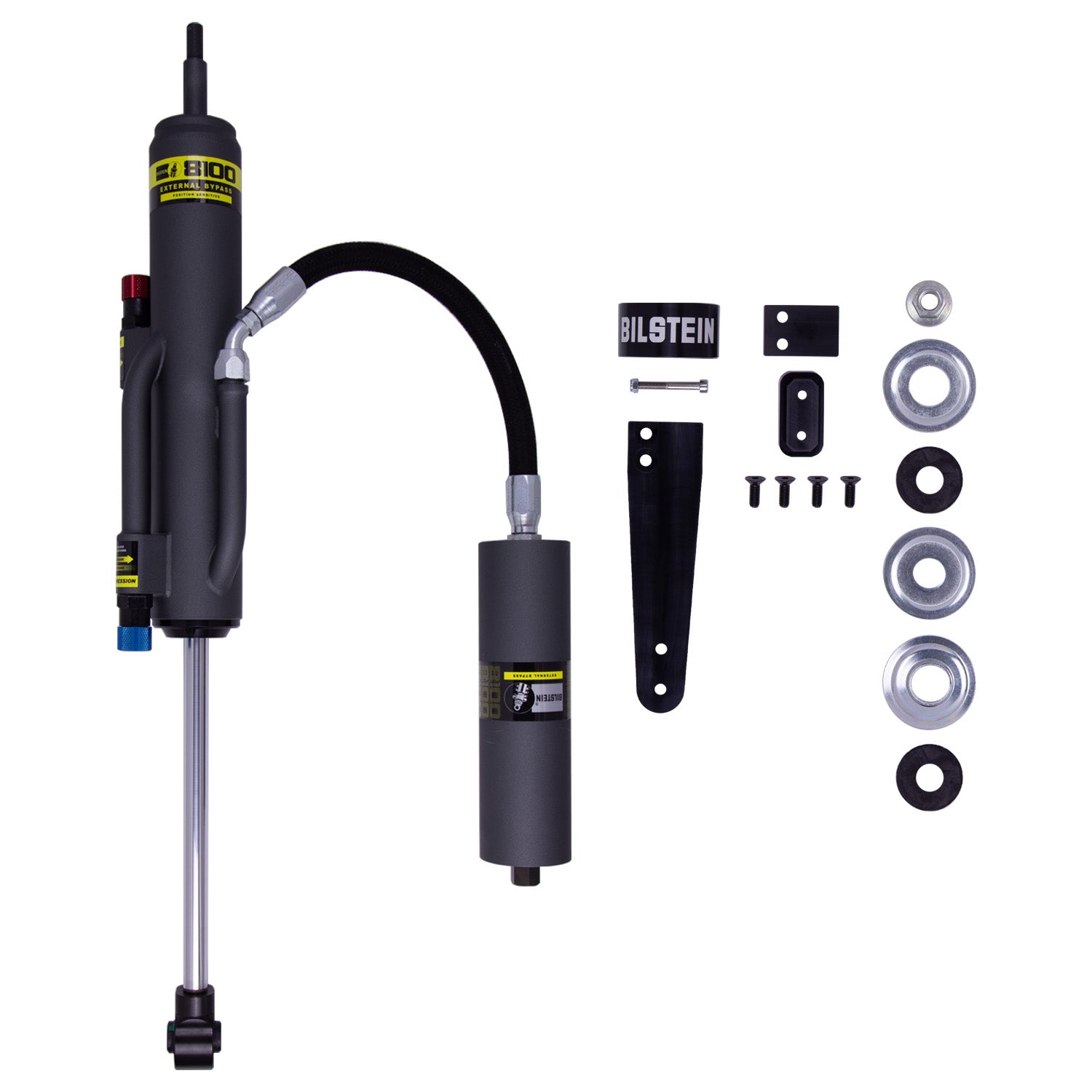 Bilstein B8 8100 (Bypass) 60mm Suspension Rear Right Shock Absorber for 2007-2021 Toyota Tundra (XK50) 25-326055