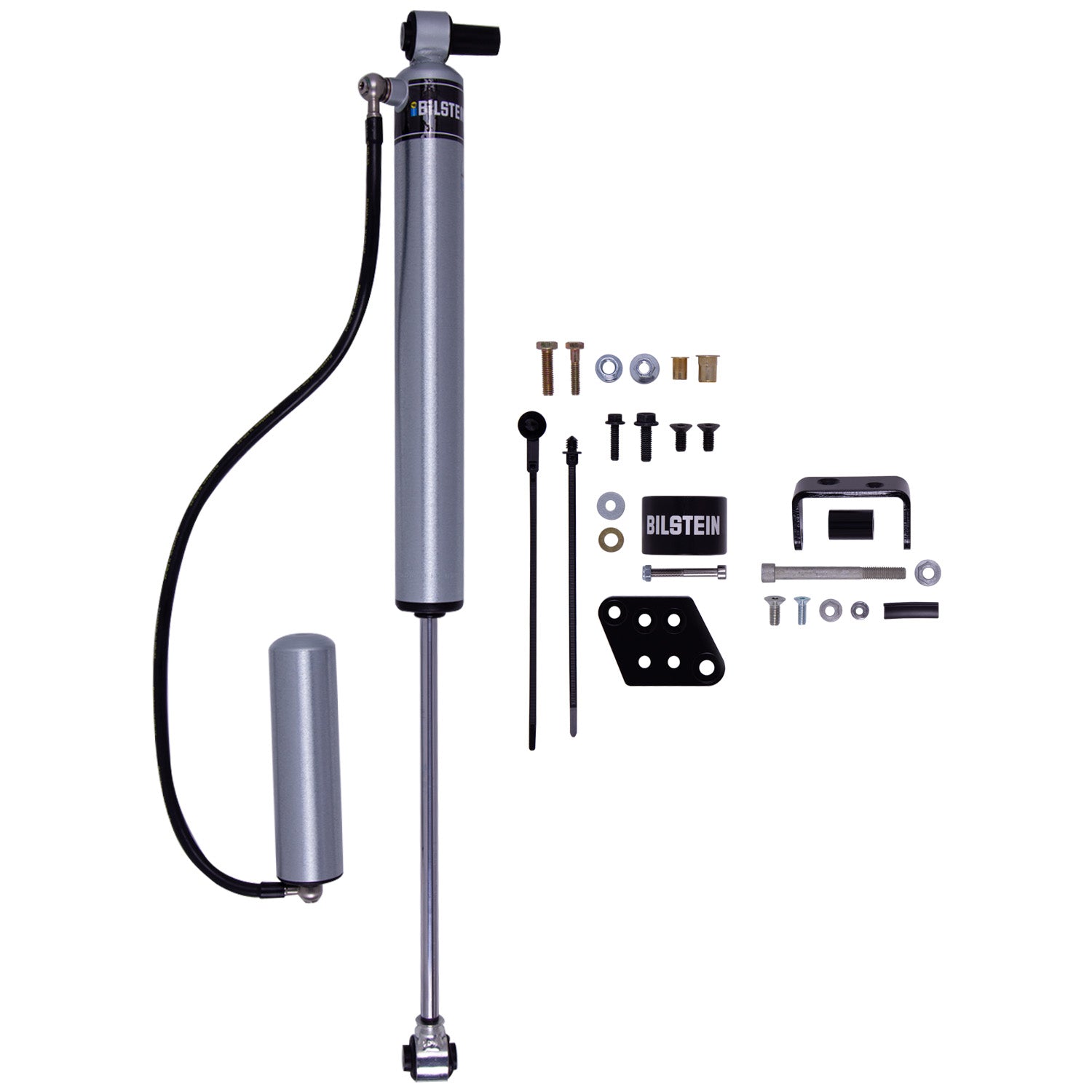 Bilstein B8 5160 46mm Monotube Suspension Front Left Shock Absorber (17.19 in. Collapsed) for 2018-2026 Jeep Wrangler (JL) 25-329902