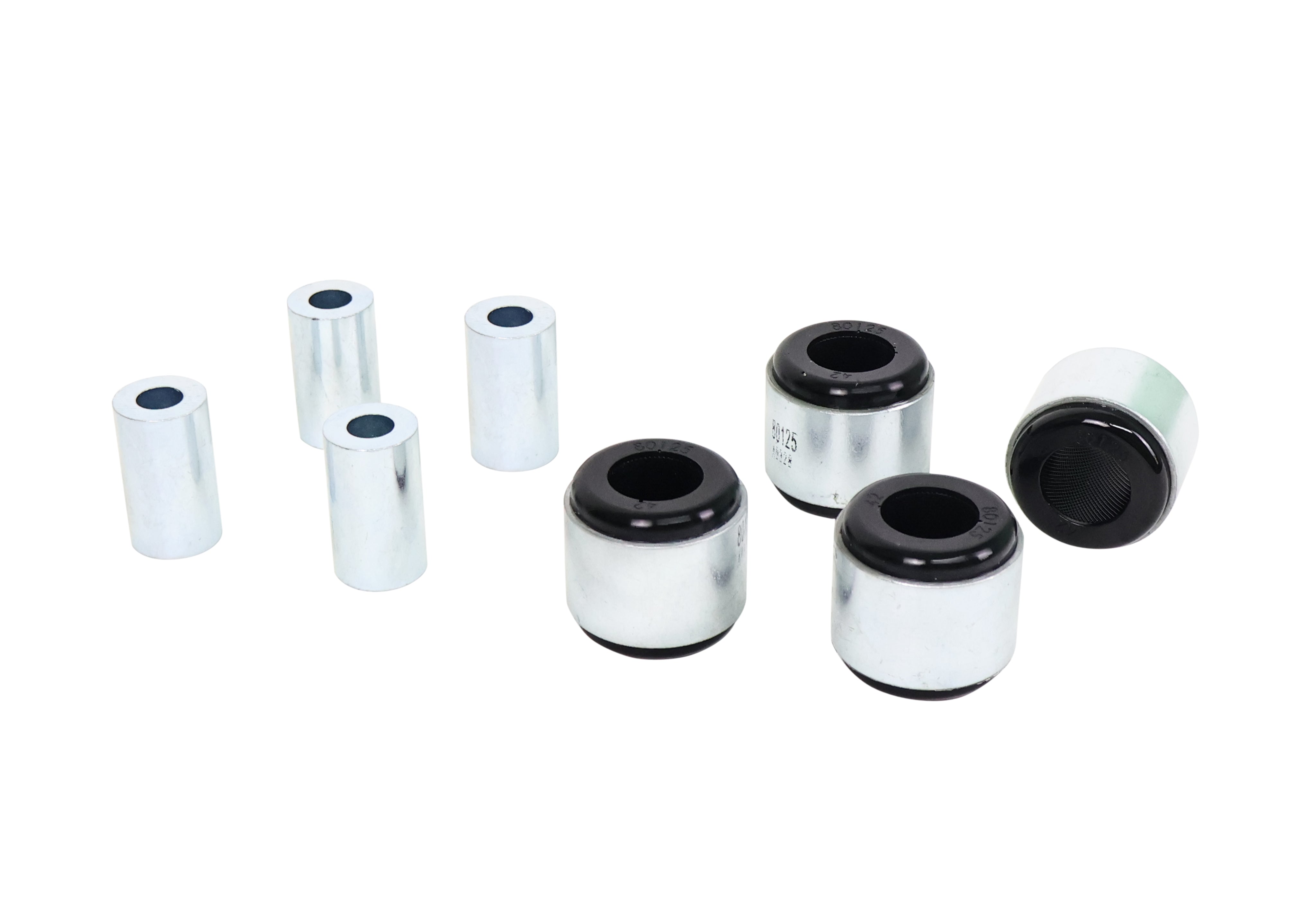 Whiteline Rear Lower Inner and Outer Trailing Arm Bushing Kit for 2021-2025 Ford Mustang Mach-E (GE1) W63683