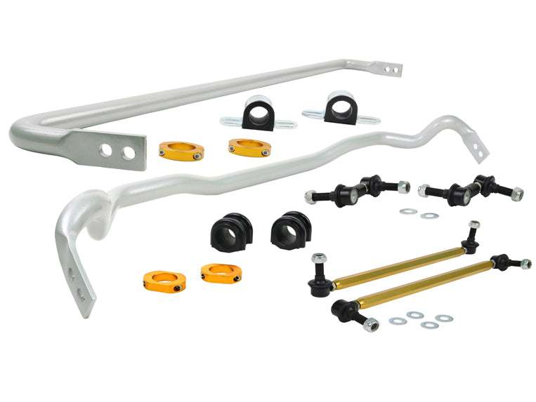 Whiteline Front and Rear Sway Bar Kit for 2014-2016 Hyundai Genesis Coupe 3.8 Ultimate (DH) BHK016M