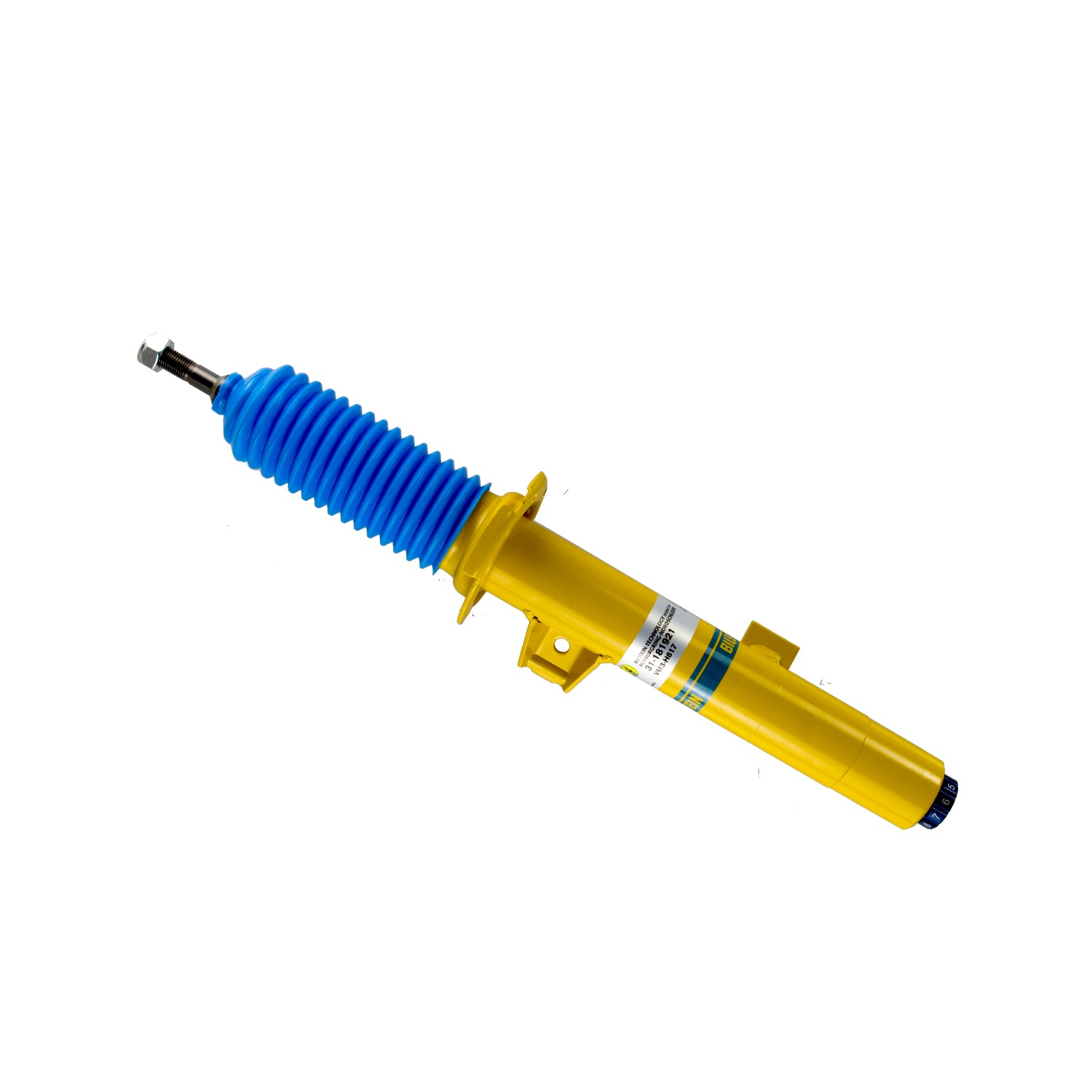Bilstein B6 Performance (10-Way) 36mm Monotube Suspension Front Right Strut Assembly - 16.46 in. Collapsed 31-181921
