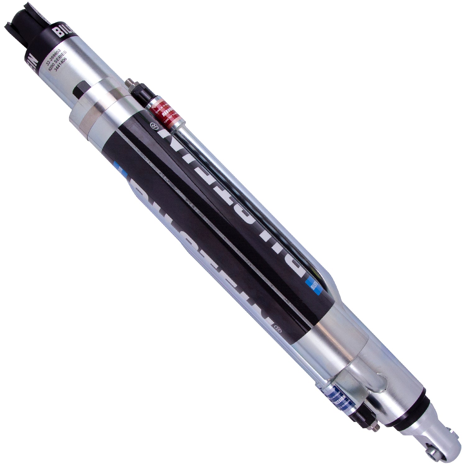 Bilstein M 9200 (Bypass) 60mm Monotube Suspension Left Shock Absorber - 26.5 in. Collapsed 33-269603