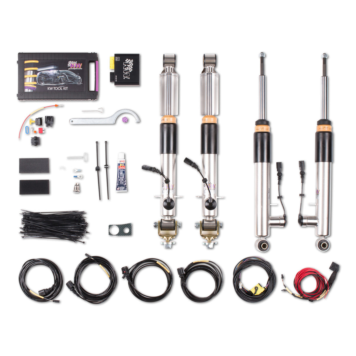 KW Suspension DDC ECU Coilover Kit for 2013-2018 Mercedes-Benz G63 AMG 39025016