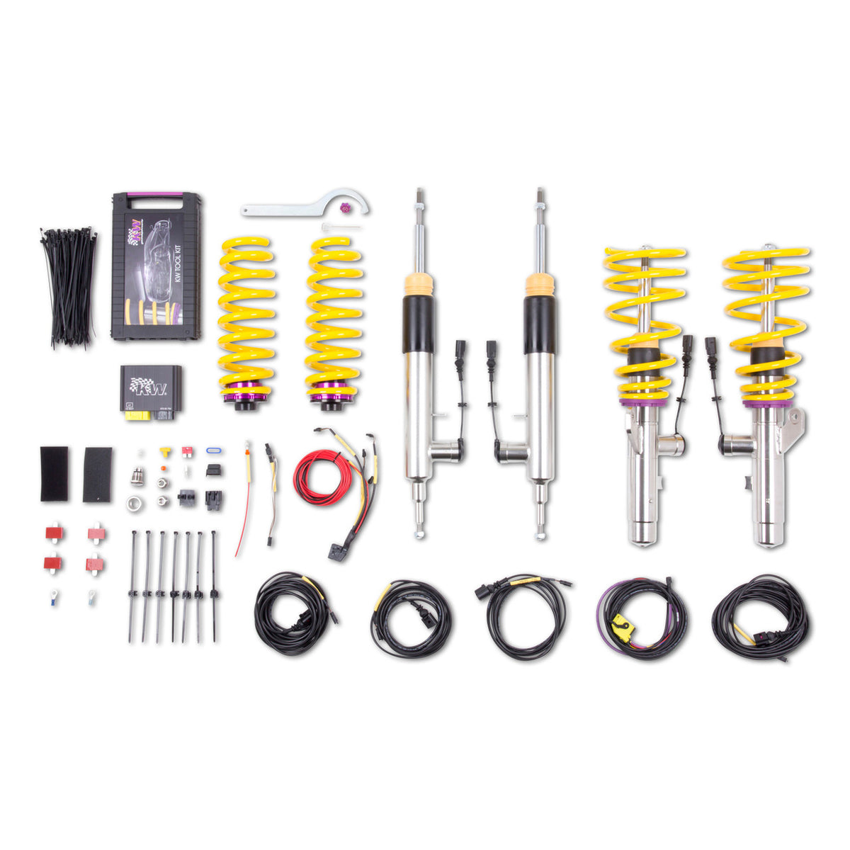 KW Suspension DDC ECU Coilover Kit for 2007-2013 BMW 328i Convertible RWD (E93) 39020007