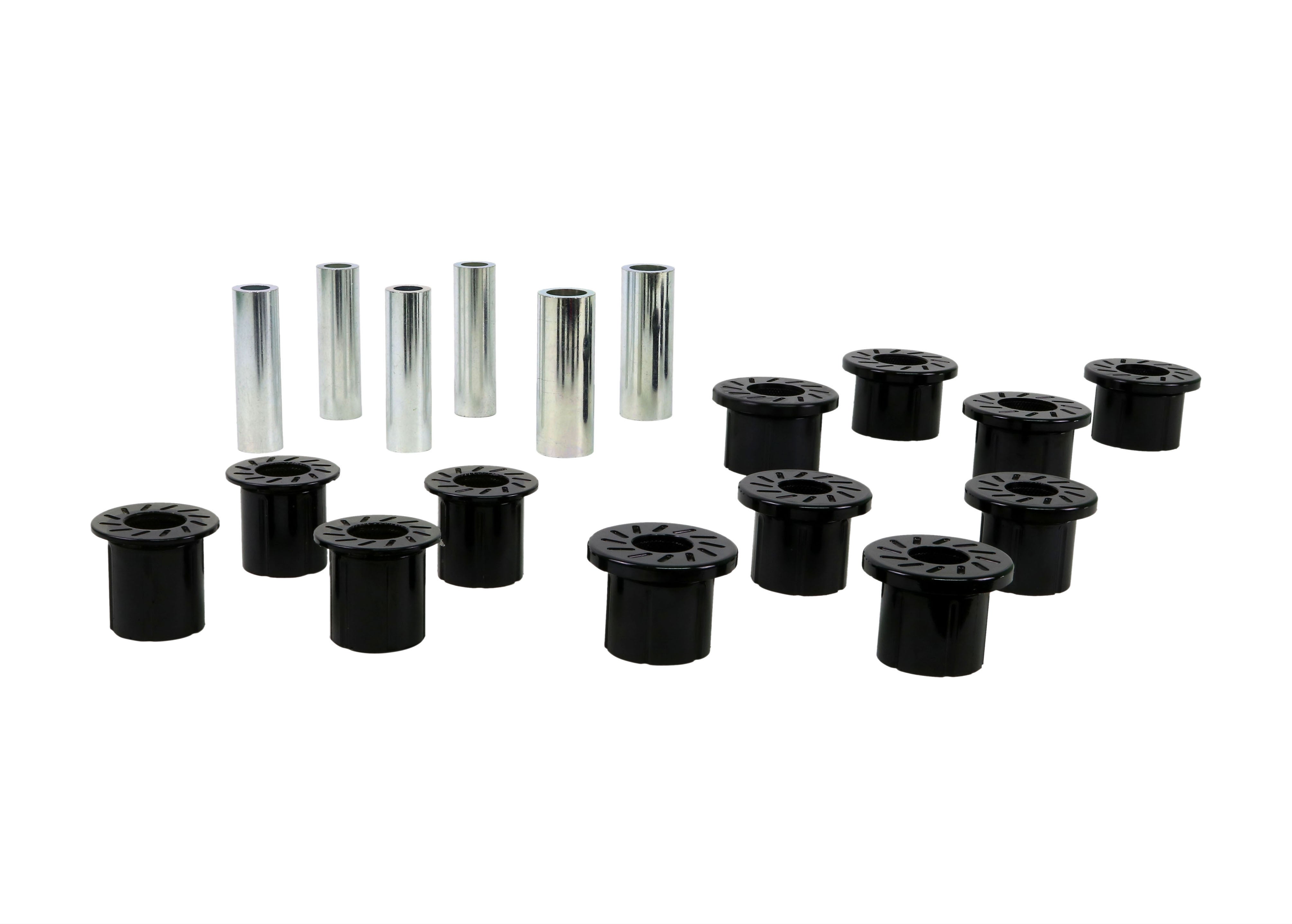 Whiteline Front and Rear Spring Eye Bushing Kit for 1999-2004 Ford F-350 Super Duty (PN-96) W73816