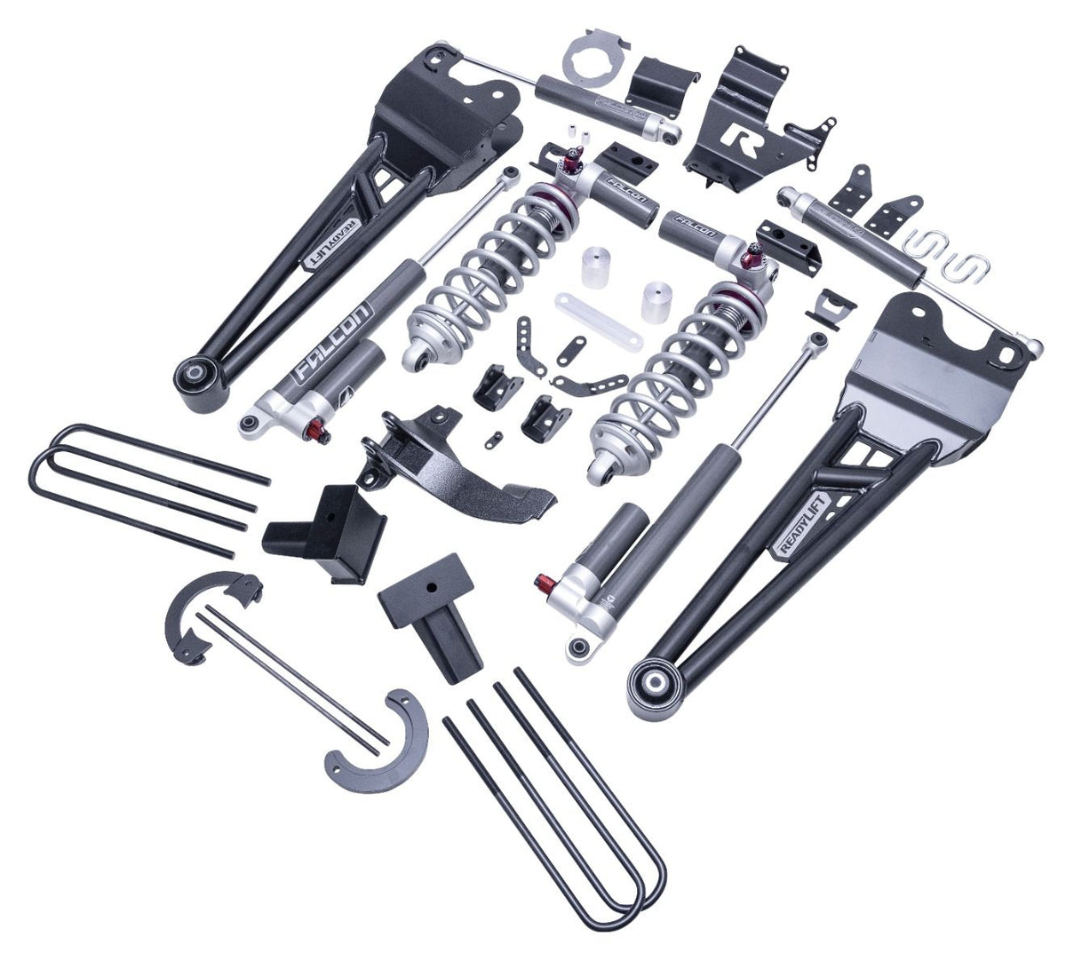 ReadyLift 4" Coilover Suspension System w/Falcon MAX3.3 Shocks And Radius Arms for 2023-2026 Ford F-350 4WD 43-23450