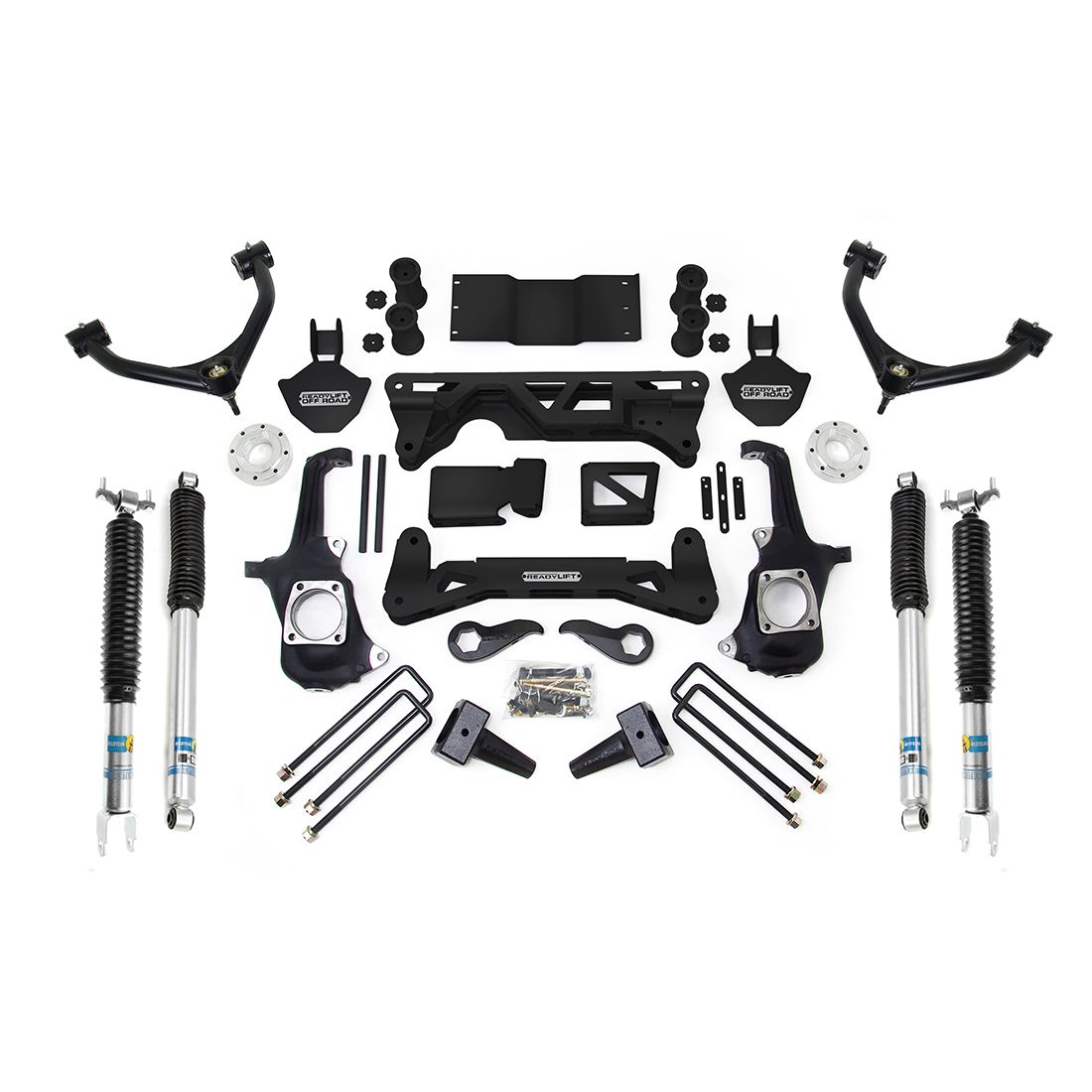 ReadyLift 7-8" Lift Kit w/Bilstein Shocks for 2011-2019 Chevrolet Silverado 3500 HD 44-3072