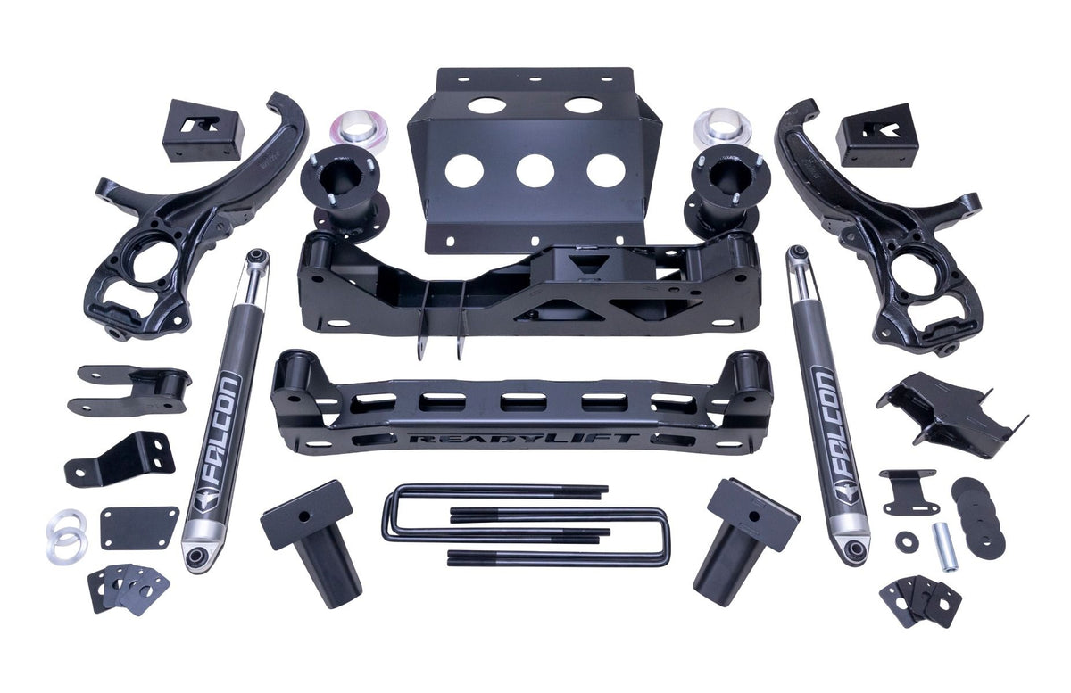 ReadyLift 6" Lift Kit w/Falcon 2.1 Monotube Shocks for 2019-2024 GMC Sierra 1500 44-39606