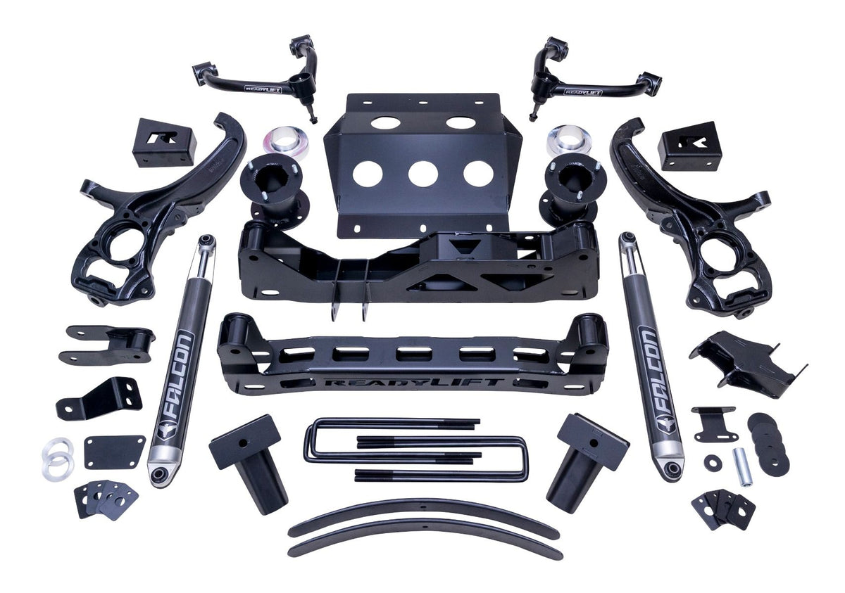 ReadyLift 6" Big Lift Kit w/Falcon 2.1 Shocks for 2019-2024 GMC Sierra 1500 AT4 44-39621