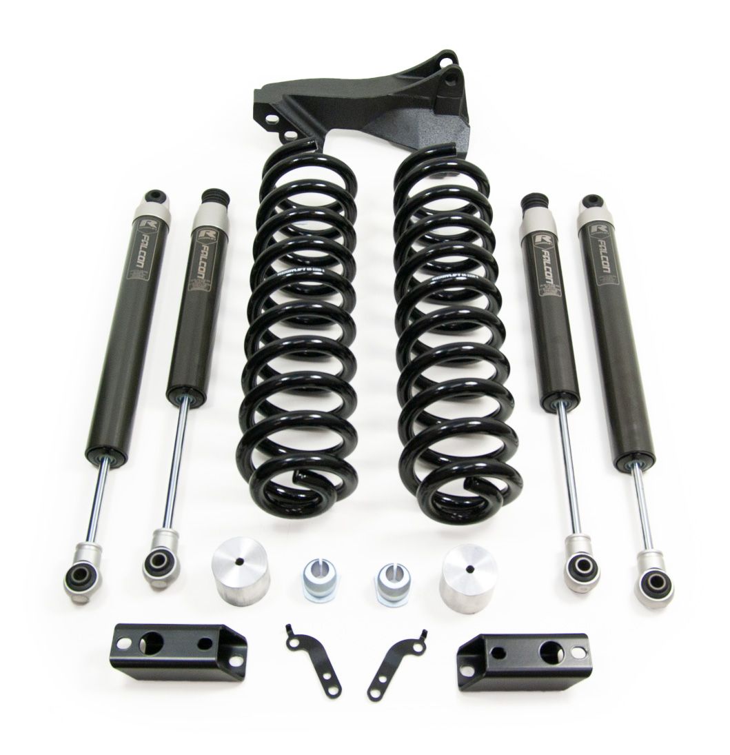 ReadyLift 2.5" Coil Spring Front Lift Kit w/Falcon 1.1 Monotube Shocks Front/Rear for 2017-2019 Ford F-250 Diesel 4WD 46-27240