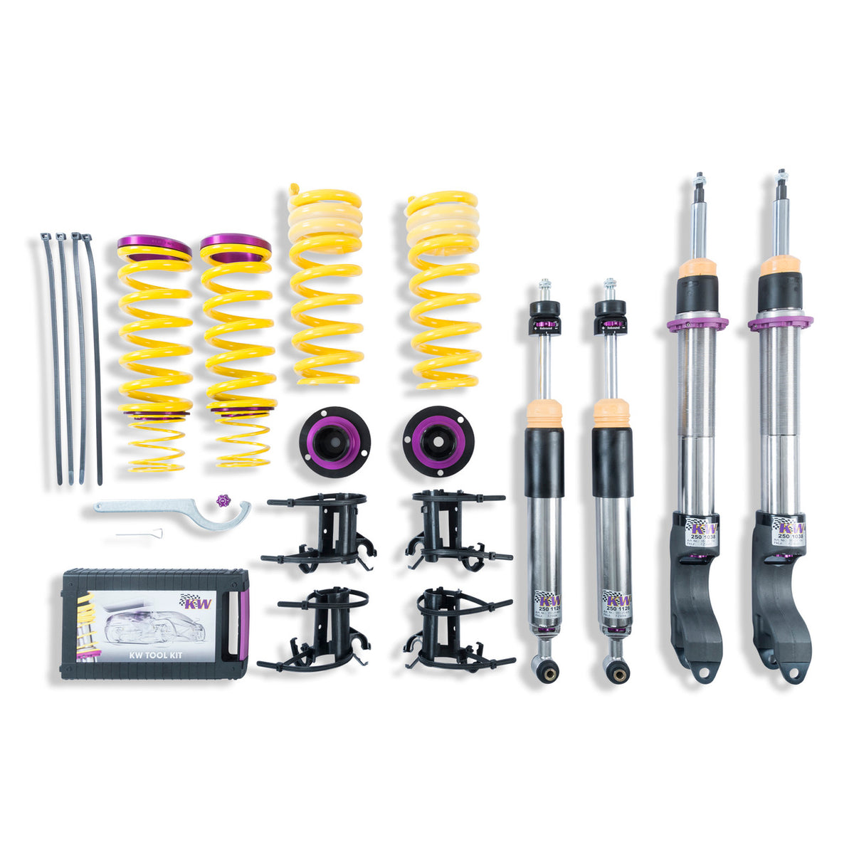 KW Suspension Variant 3 Coilover Kit for 2019-2023 Mercedes-Benz E450 Sedan & Coupe AWD (w/o Electronic Dampers) 3522500B