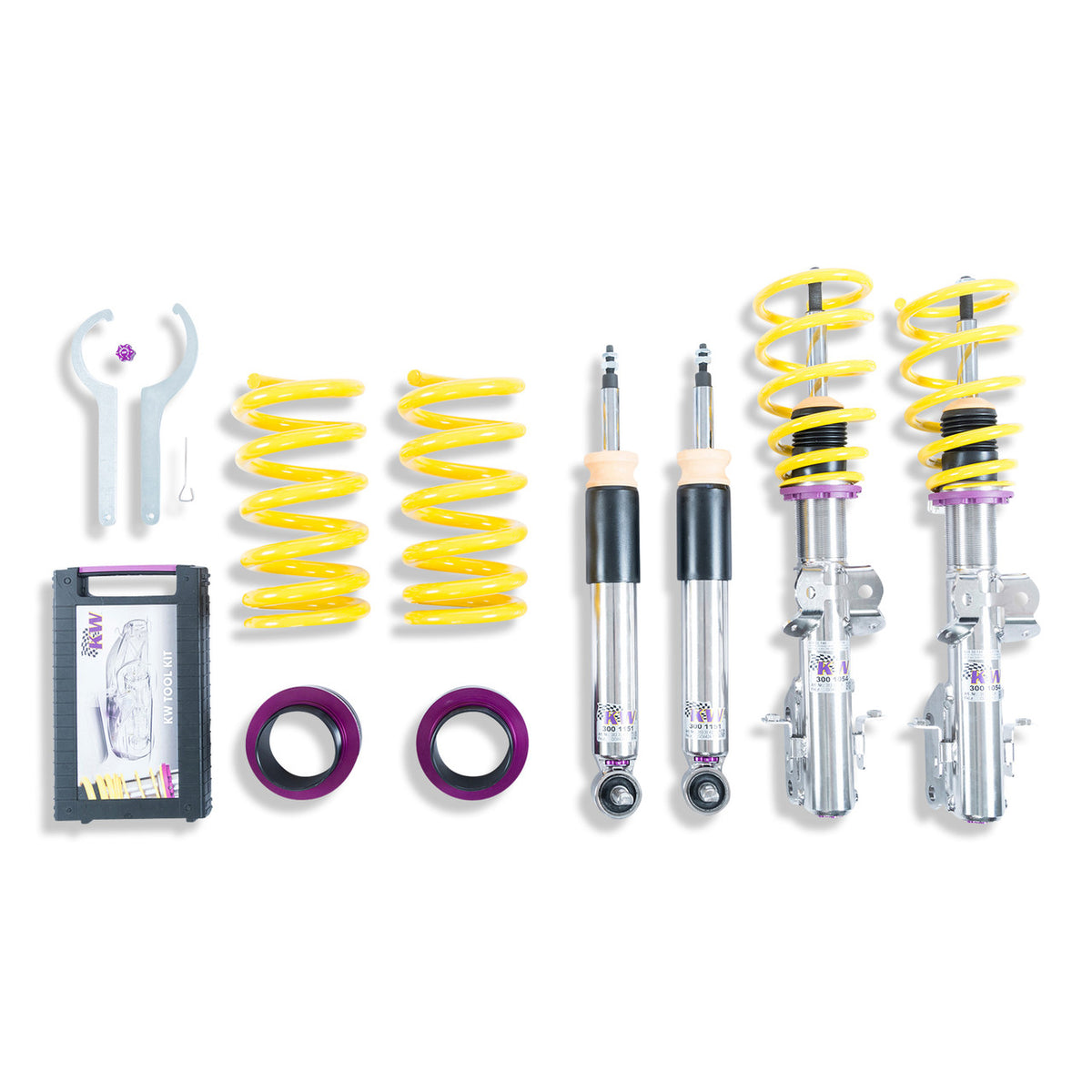 KW Suspension Variant 3 Coilover Kit for 2018-2026 Ford Mustang (w/o Electronic Dampers) 35230079