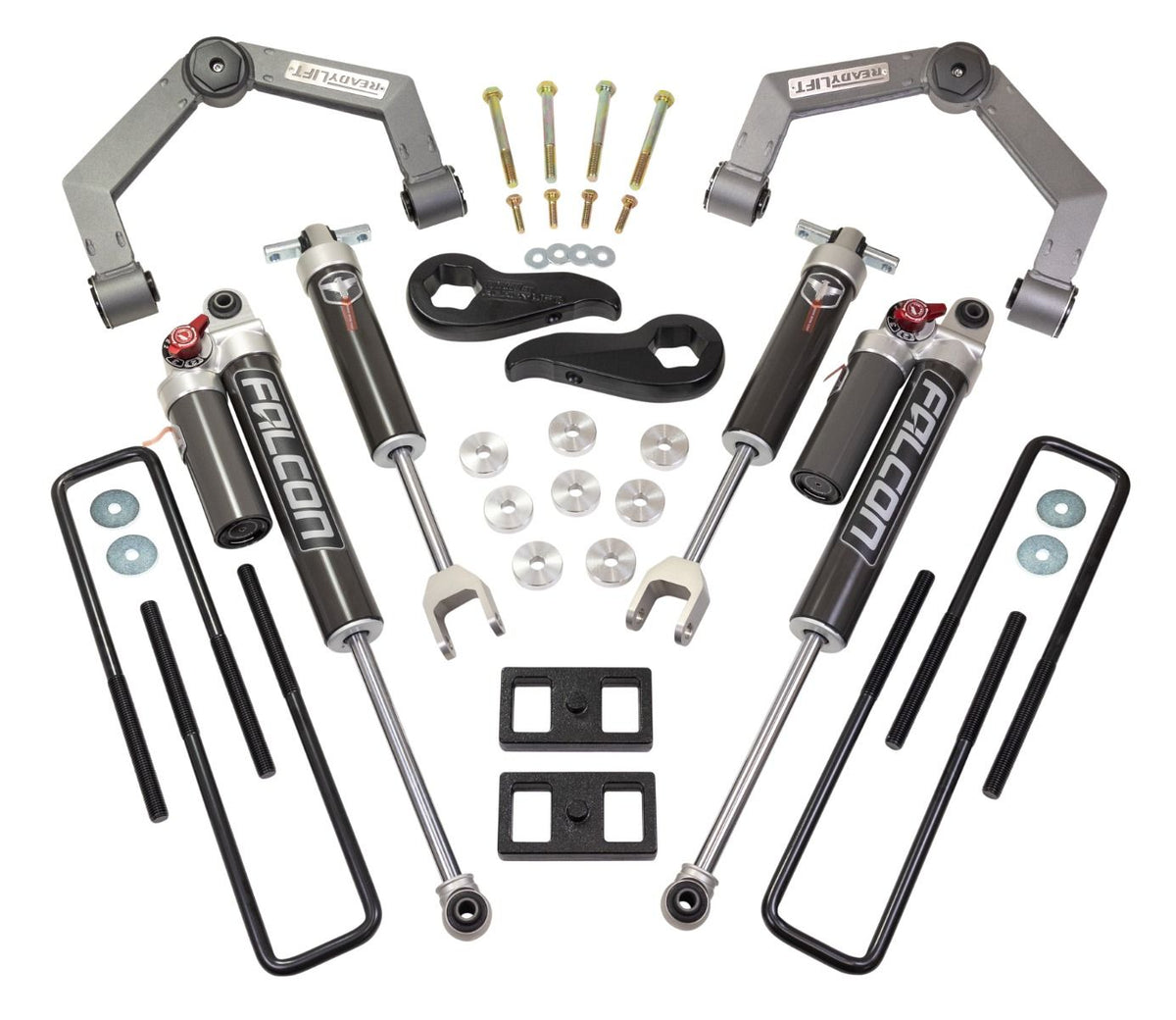 ReadyLift 3" SST2.1 Lift Kit w/Fabricated Control Arms And Falcon 2.1 Shocks for 2011-2019 GMC Sierra 3500 HD 62-35160