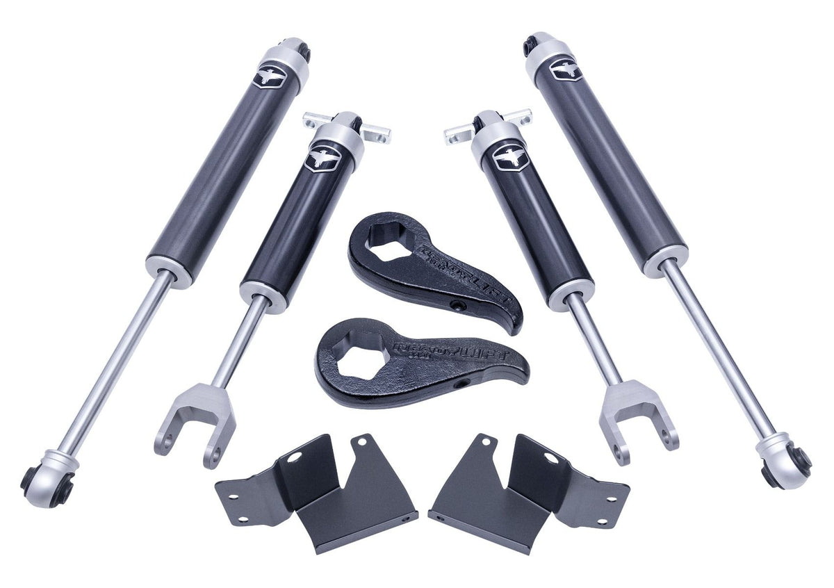 ReadyLift 2" Front Leveling Kit w/Falcon 2.1 Shocks And Forged Torsion Key for 2020-2026 GMC Sierra 2500 HD 66-30321