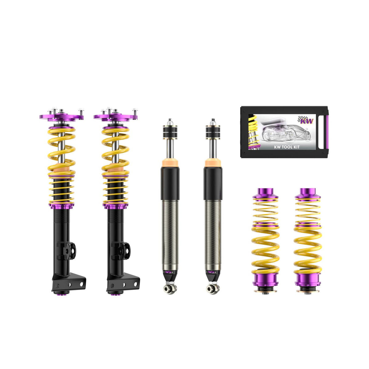 KW Suspension V3 Racing Kit for 1989-1990 Mercedes-Benz 190E 2.6 Sedan 39525033