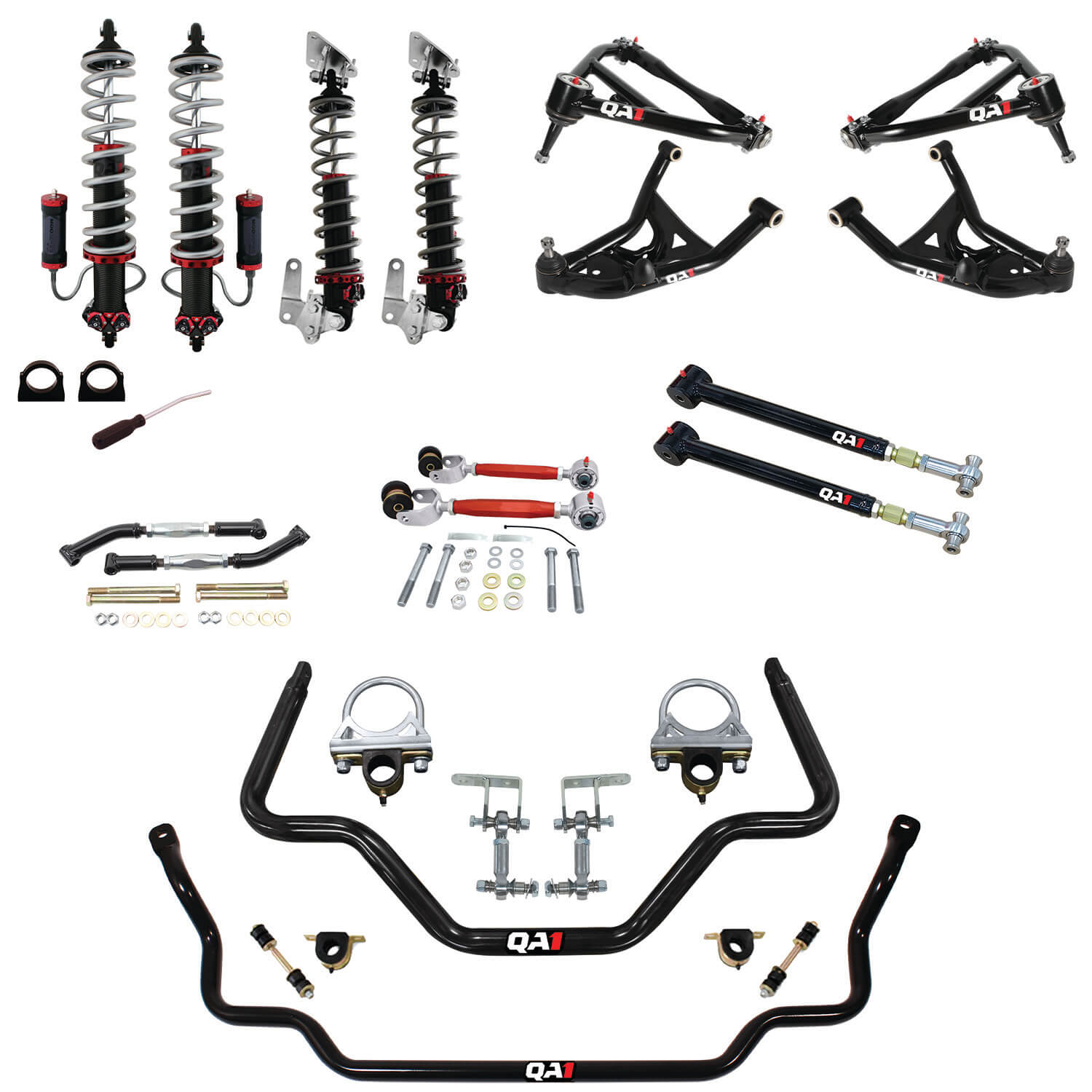 QA1 Level 3 Big Wheel Handling Suspension Kit - 1968-1972 Chevrolet Chevelle BW03-GMA2