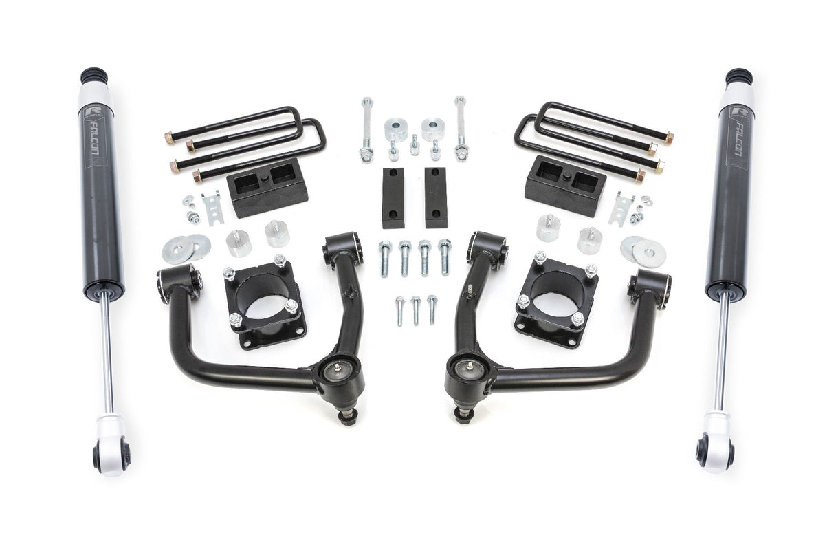 ReadyLift 4" F / 2" R SST Lift Kit w/Rear Falcon Shocks for 2007-2021 Toyota Tundra 69-54750