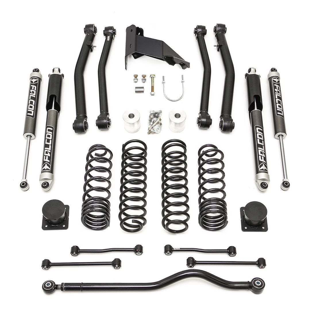 ReadyLift Terrain Flex Max 4-Arm Kit w/Falcon 2.1 Shocks for 2020-2026 Jeep Gladiator 69-6042