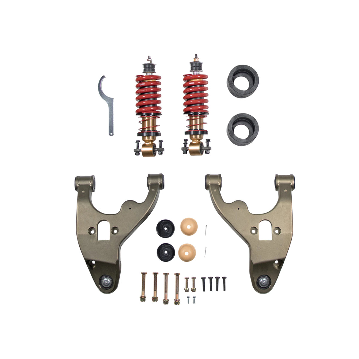 Belltech Front Lower Control Arm & Coilover Kit for 1988-1998 Chevrolet C1500 Standard Cab RWD
