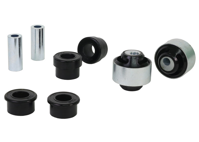Whiteline Front Lower Inner Control Arm Bushing Kit - Double Offset for 2001-2005 Honda Civic (ES/EP) KCA479