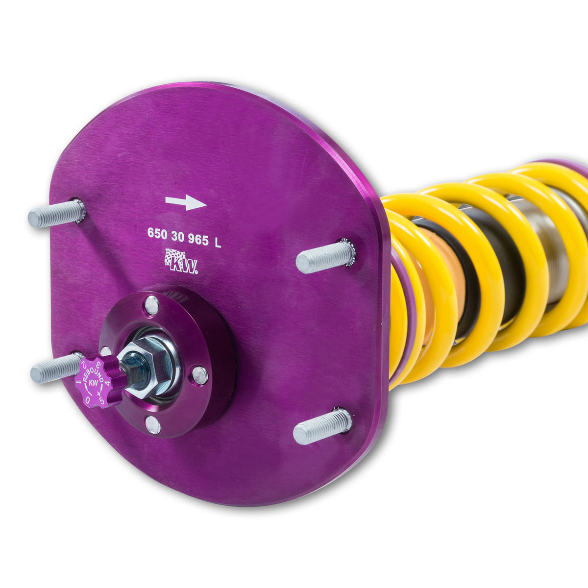 KW Clubsport 2-Way Coilover Kit - 1991-1994 Porsche 911 Carrera 2 35271811