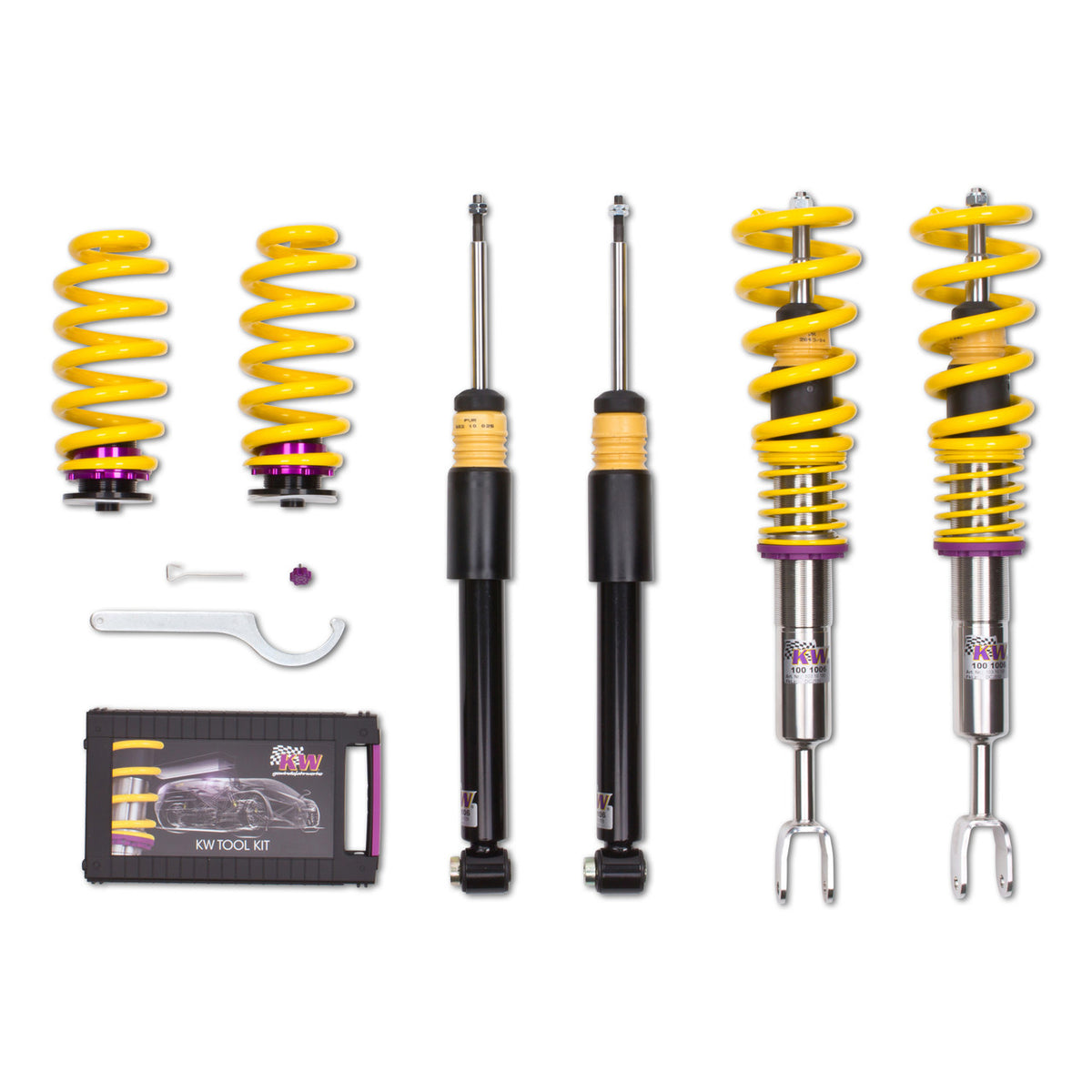 KW Suspension Variant 1 Coilover Kit for 2003-2007 Audi S4 Convertible/Avant Quattro 10210065 - photo 3
