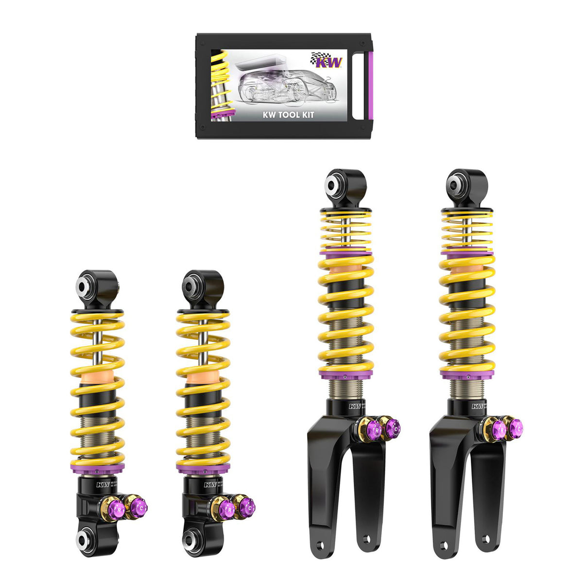 KW Suspension Variant 5 Adjustable Coilover Kit for 2015-2017 Dodge Viper Coupe 30928009