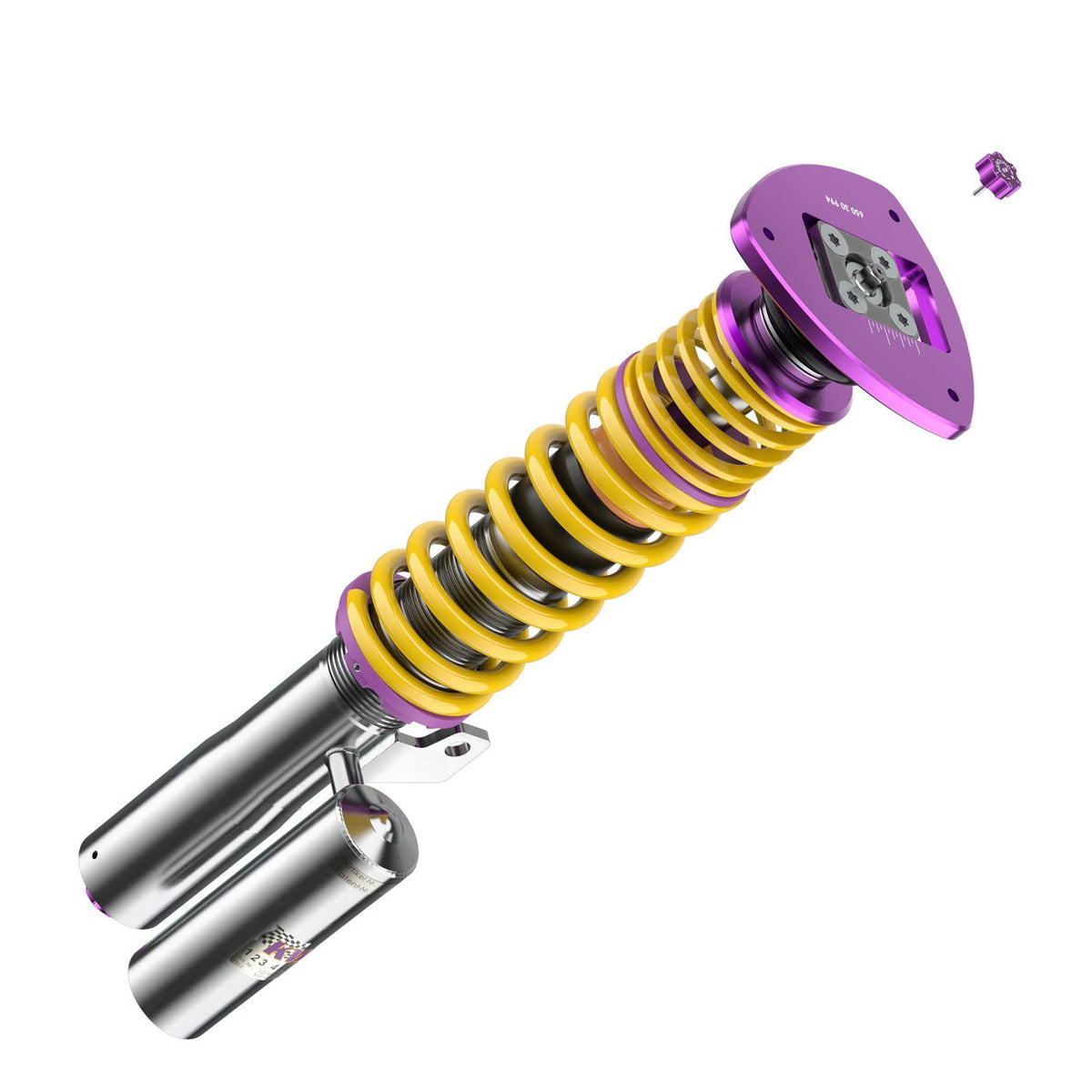 KW Variant 4 Adjustable Clubsport Coilover Kit - 2022-2026 Audi RS 3 Sedan 397102DV