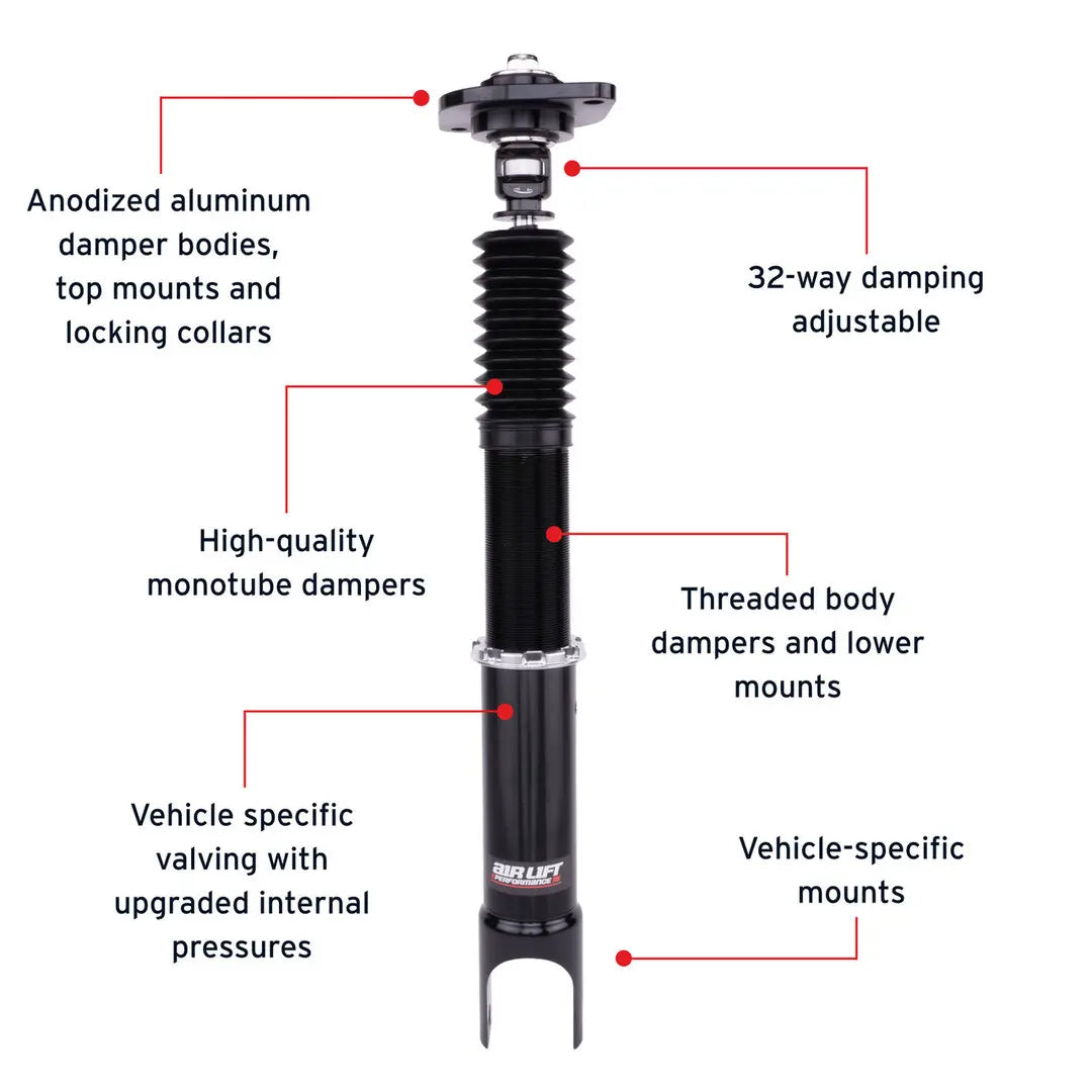 Air Lift Performance Rear Kit - 2014+ Infiniti Q50 RWD/AWD