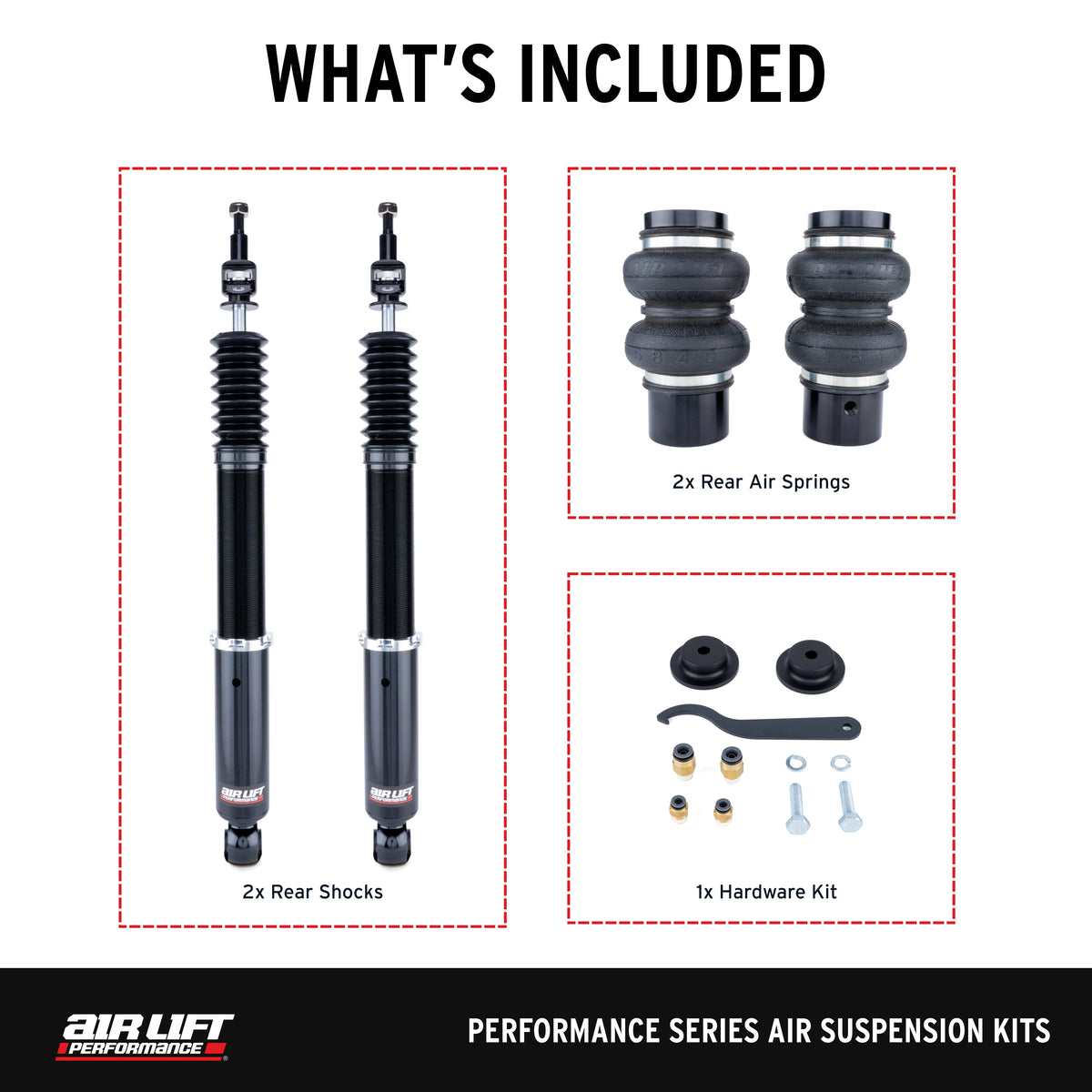 Air Lift Performance Civic air struts rear kit, photo 4