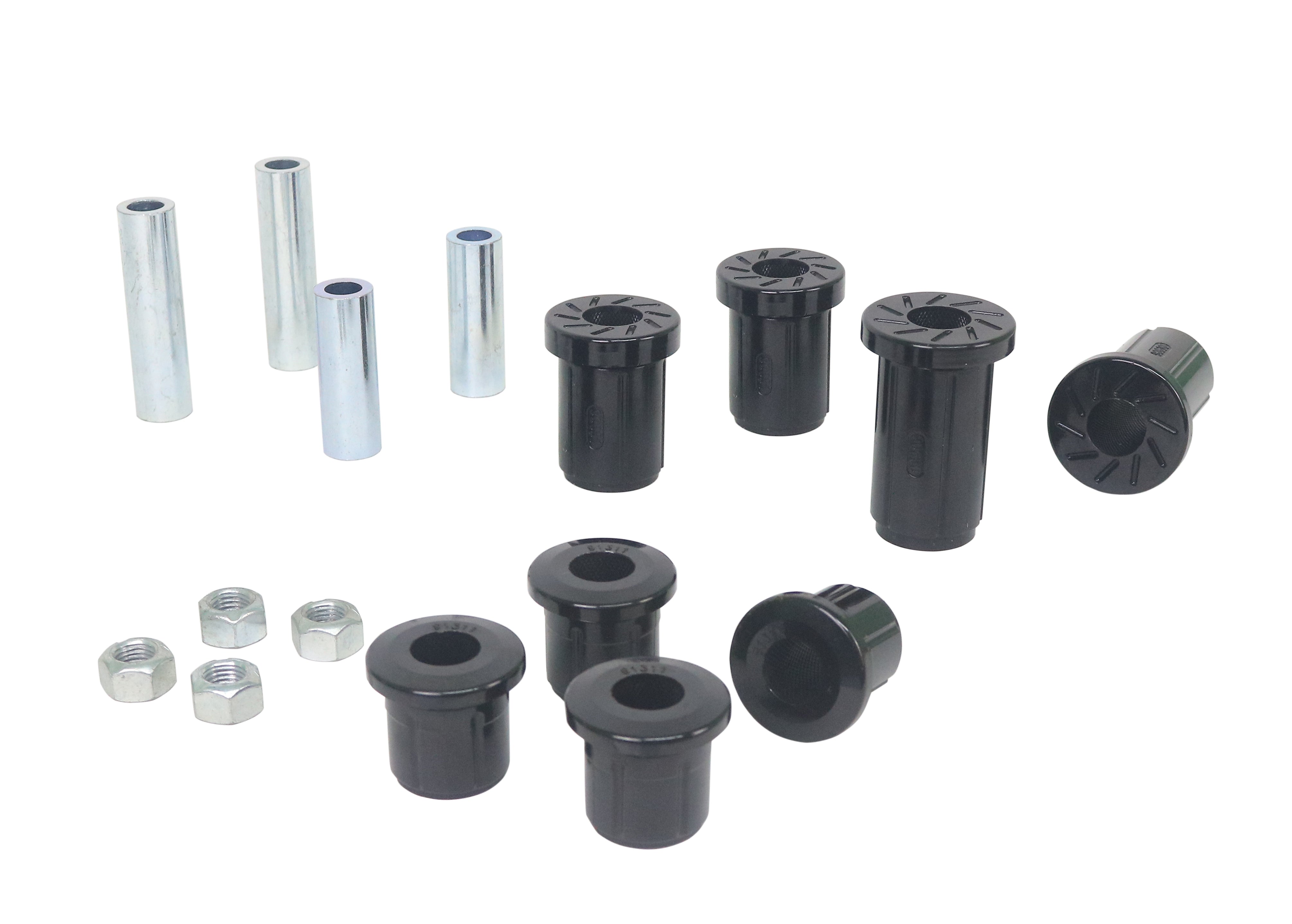 Whiteline Front Upper and Lower Control Arm Bushing Kit for 2001-2010 GMC Sierra 2500 HD (GMT800/GMT900) W56422