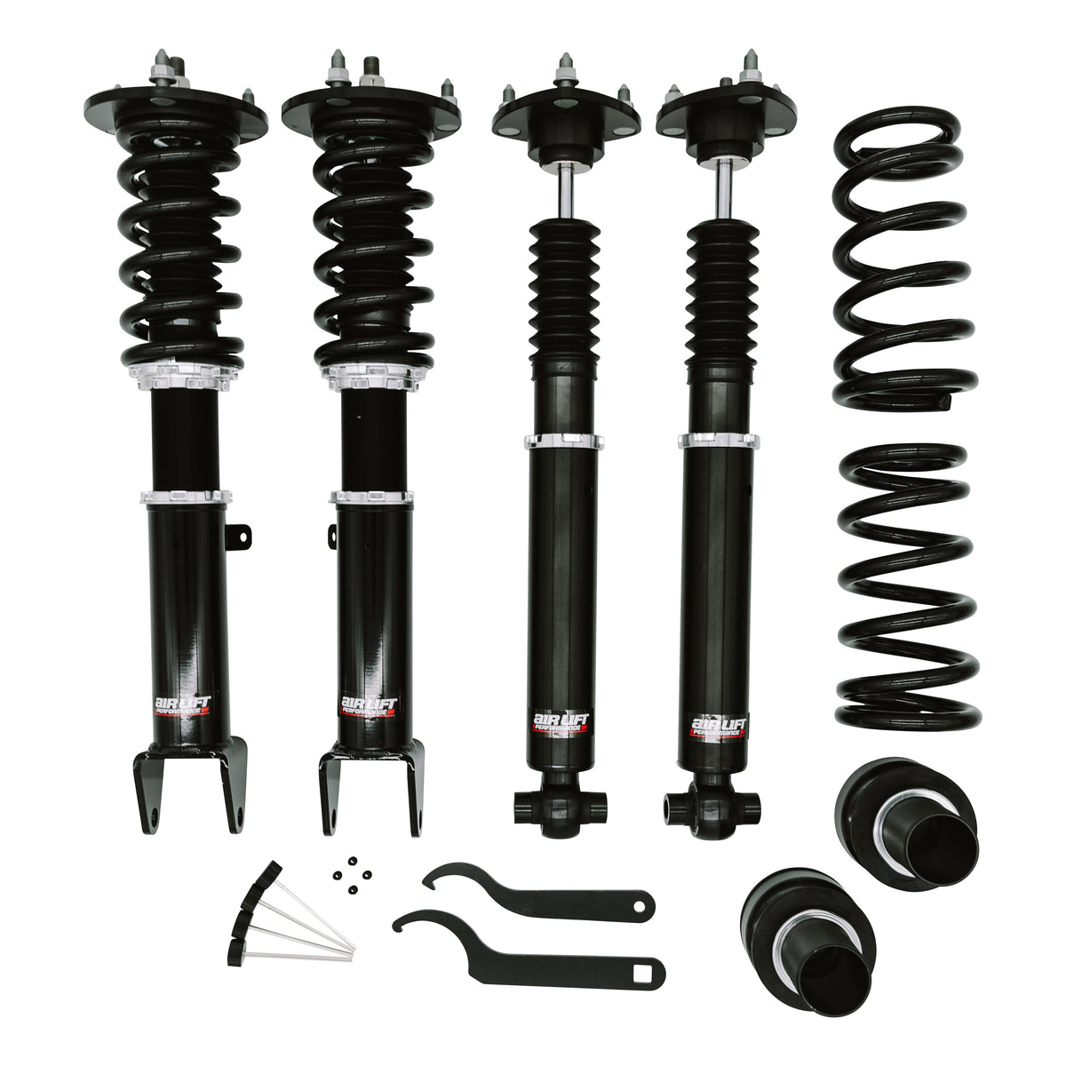 Air Lift Performance IS200t coilovers for the 2017 Lexus IS200t