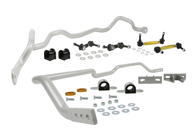 Whiteline Front and Rear Sway Bar Kit MOTORSPORT for 2003-2008 Mitsubishi Lancer Evolution Base (CS) BMK009M