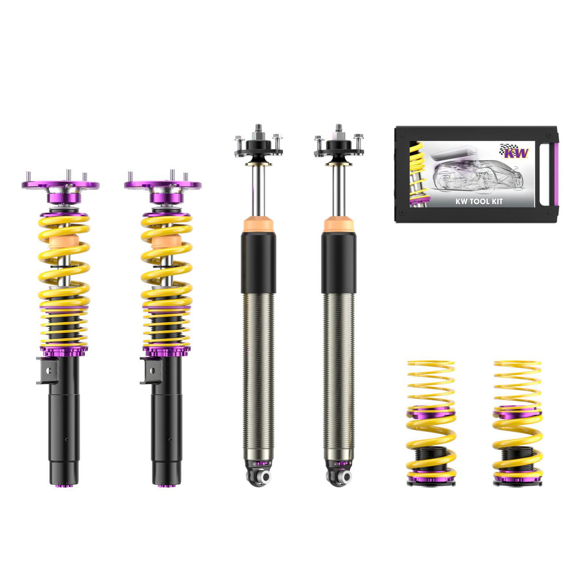 KW Suspension V3 Racing Kit for 2001-2005 BMW 325ti (E46), R-Compound