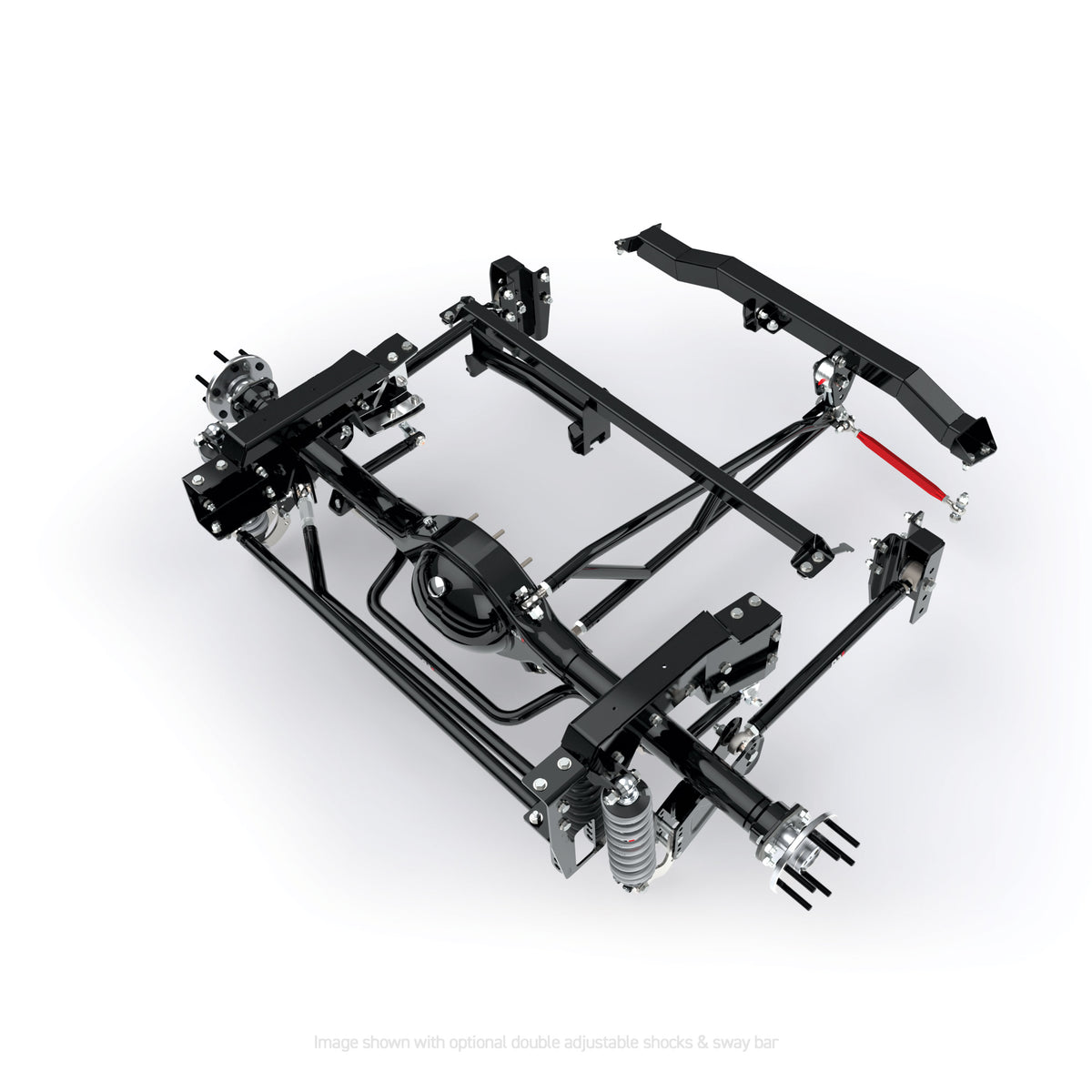 QA1 Narrowed 9" Rear Suspension System, Single Adjustable, 200 lbs/in Rate, Short Bed for 1999-2006 Chevrolet Silverado 1500 RWD photo 2