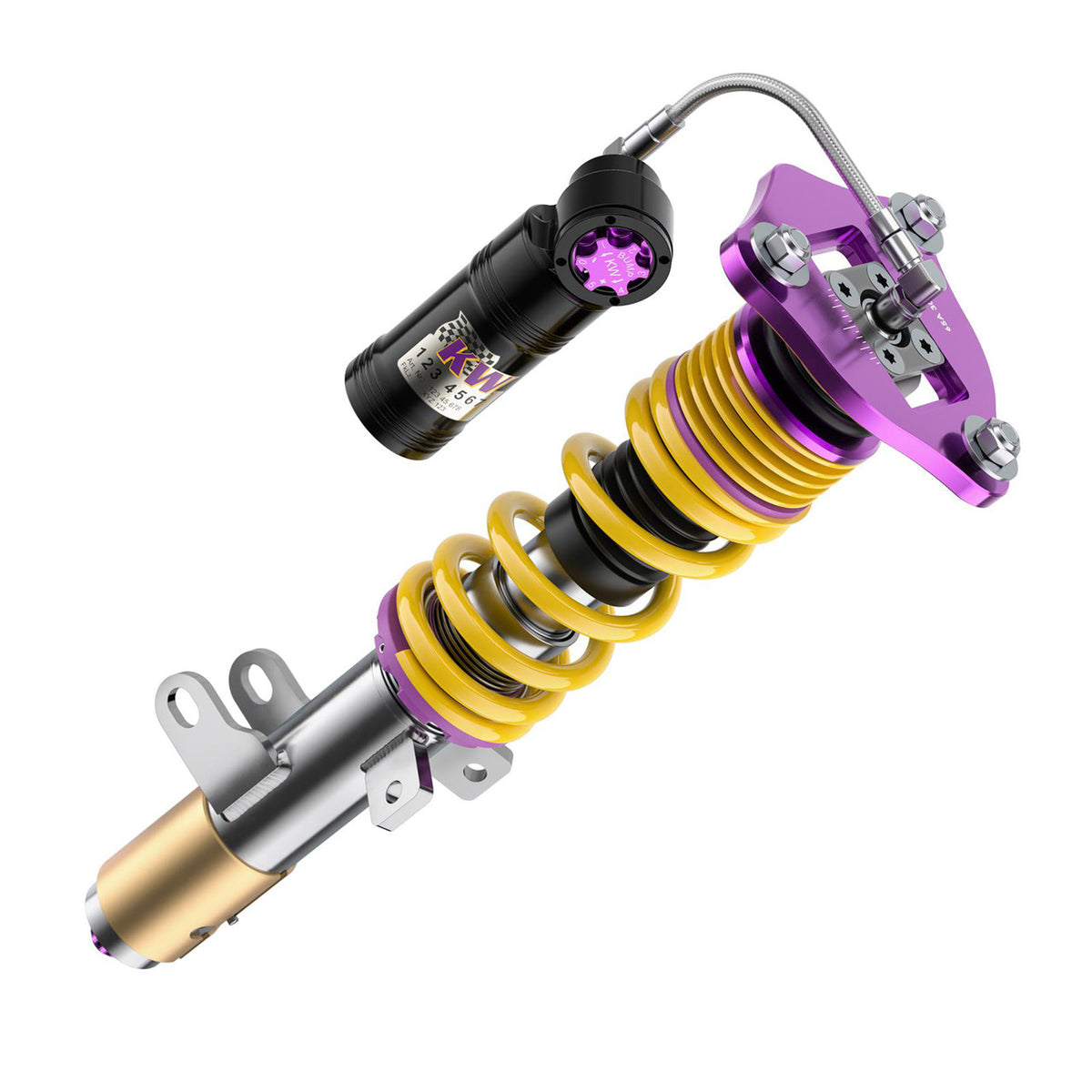 KW Clubsport 2-Way Coilover Kit - 2023-2026 Honda Civic Type R 35250840