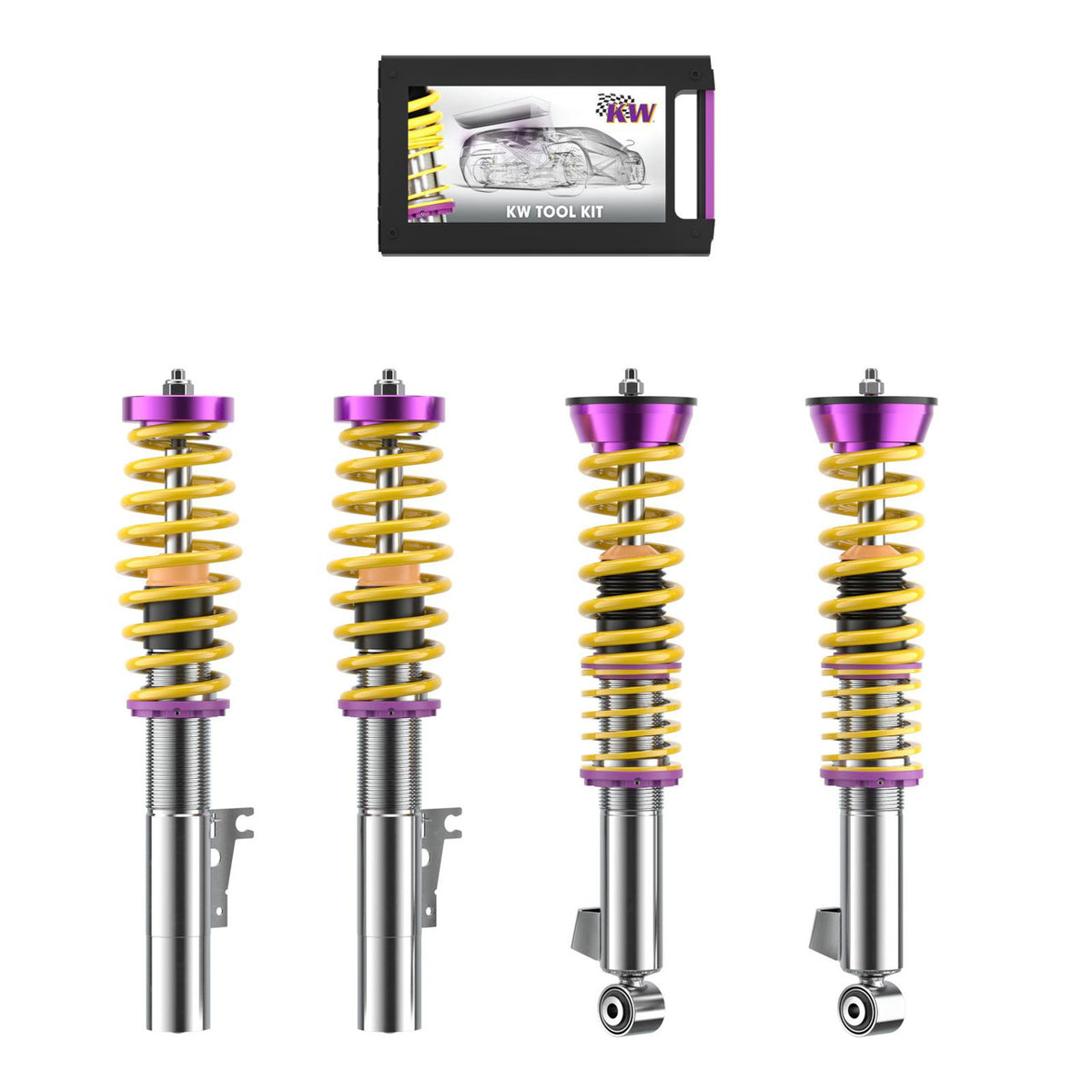 KW Suspension Variant 1 Coilover Kit for 1999-2005 Porsche 911 Carrera 2 (996) 10271002 - photo 3
